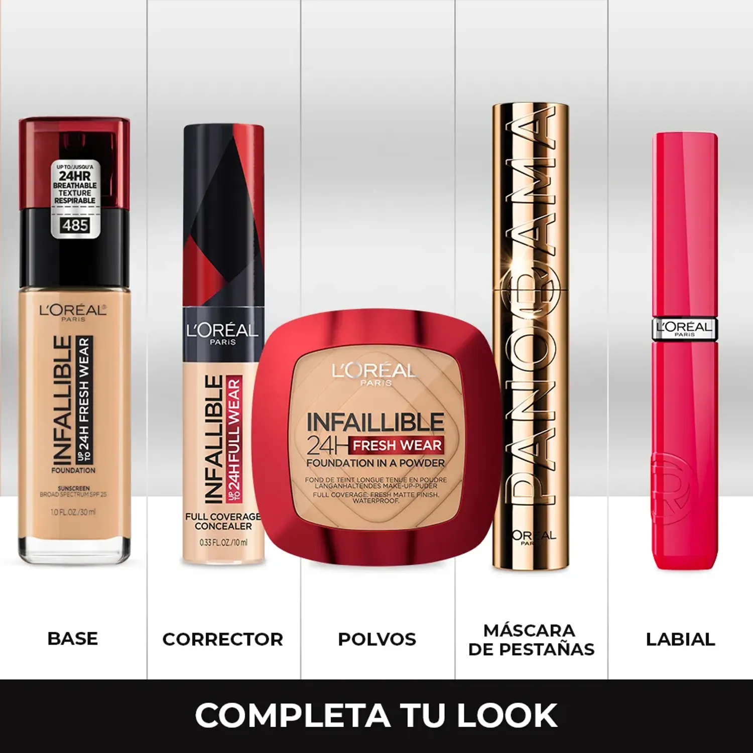 Labial L'oréal Paris Liquido Infallible Laque Resistance color 250 pink oulala | Platanitos