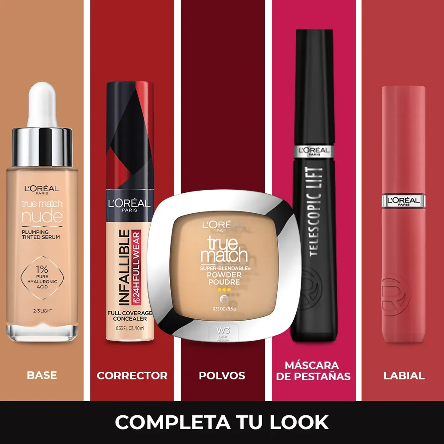 Mascara L'oréal Paris De Pestañas Telescopic Lavable color negro | Platanitos