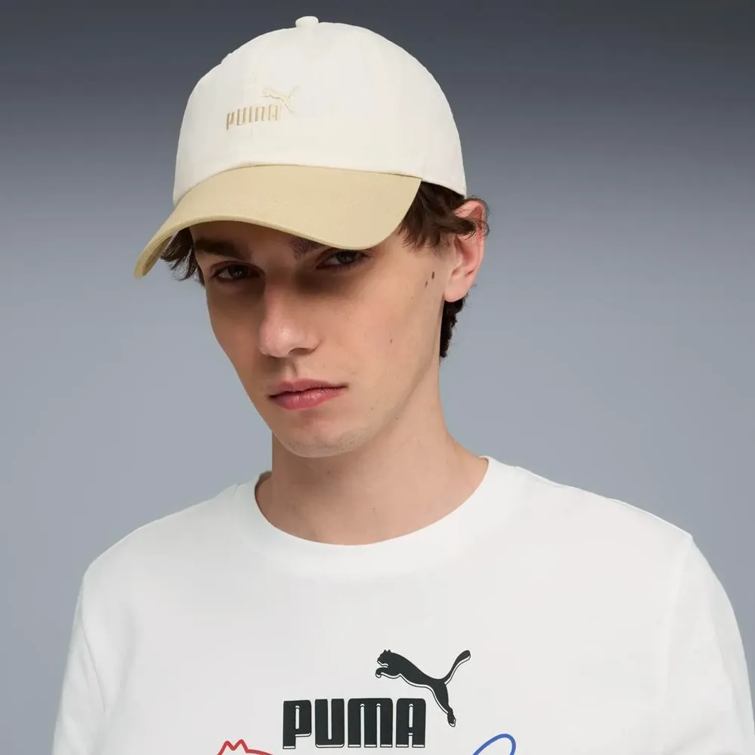 Puma Gorra Puma Deportivo Unisex Essentials No. 1 Colour Block color beige | Platanitos