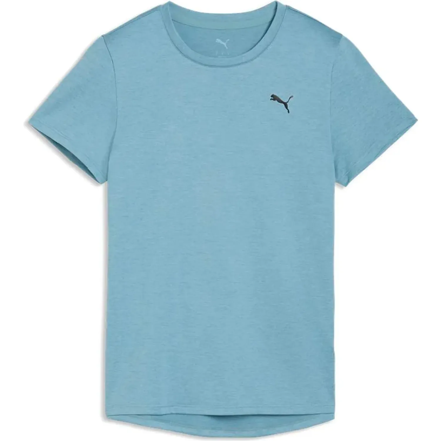 Polo Puma Training Mujer All Day Essentials Jaspeada color azul | Platanitos