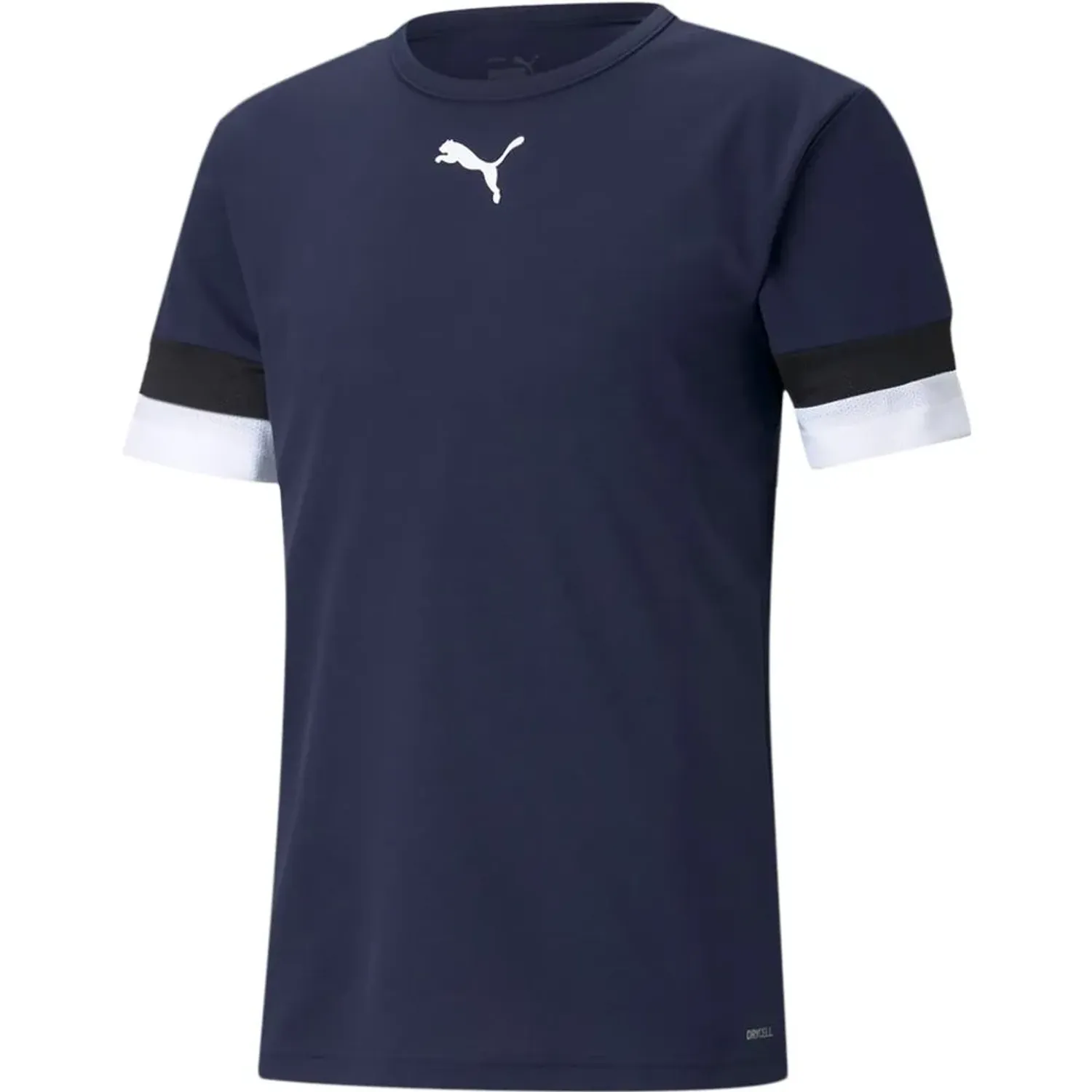 Polo Puma Deportiva Hombre Teamrise Jersey color azul | Platanitos