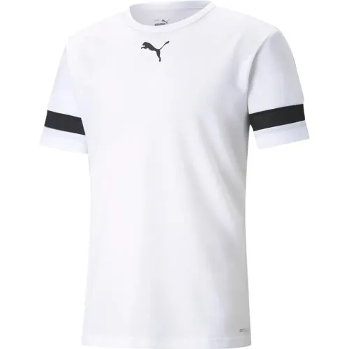 Polo Puma Deportiva Hombre Teamrise Jersey color blanco | Platanitos