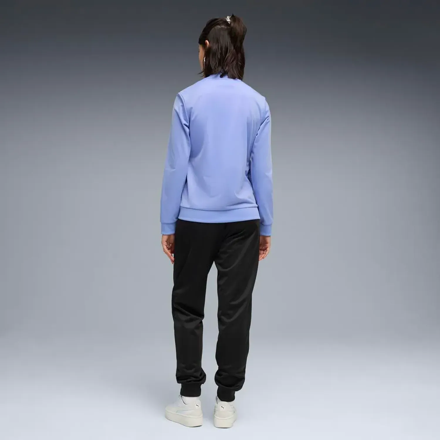 Conjunto Puma Deportivo Mujer Poly Baseball Suit Cl color morado | Platanitos