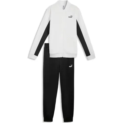 Conjunto Puma Deportivo Mujer Poly Baseball Suit Cl color blanco | Platanitos