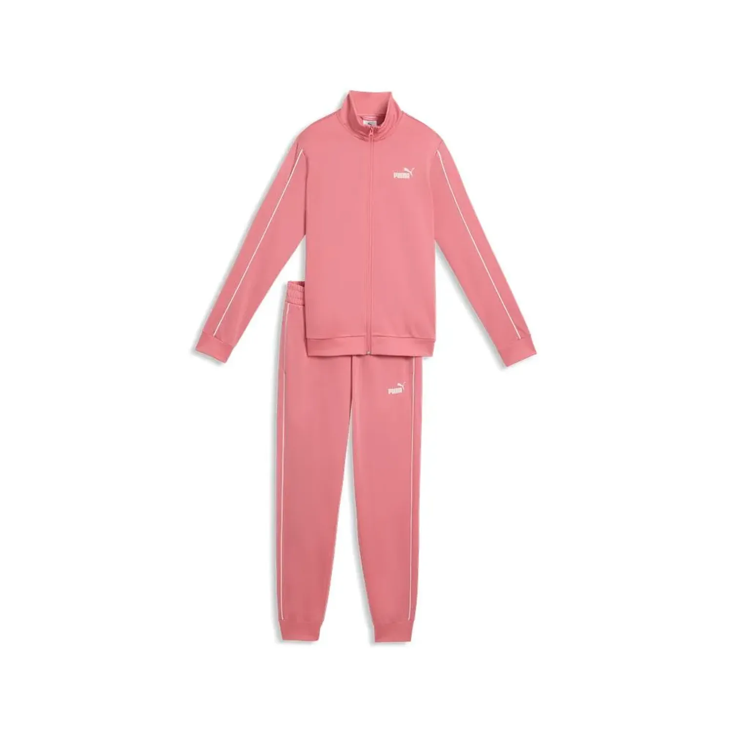 Conjunto Puma Deportivo Mujer Poly Suit Cl color rosado | Platanitos