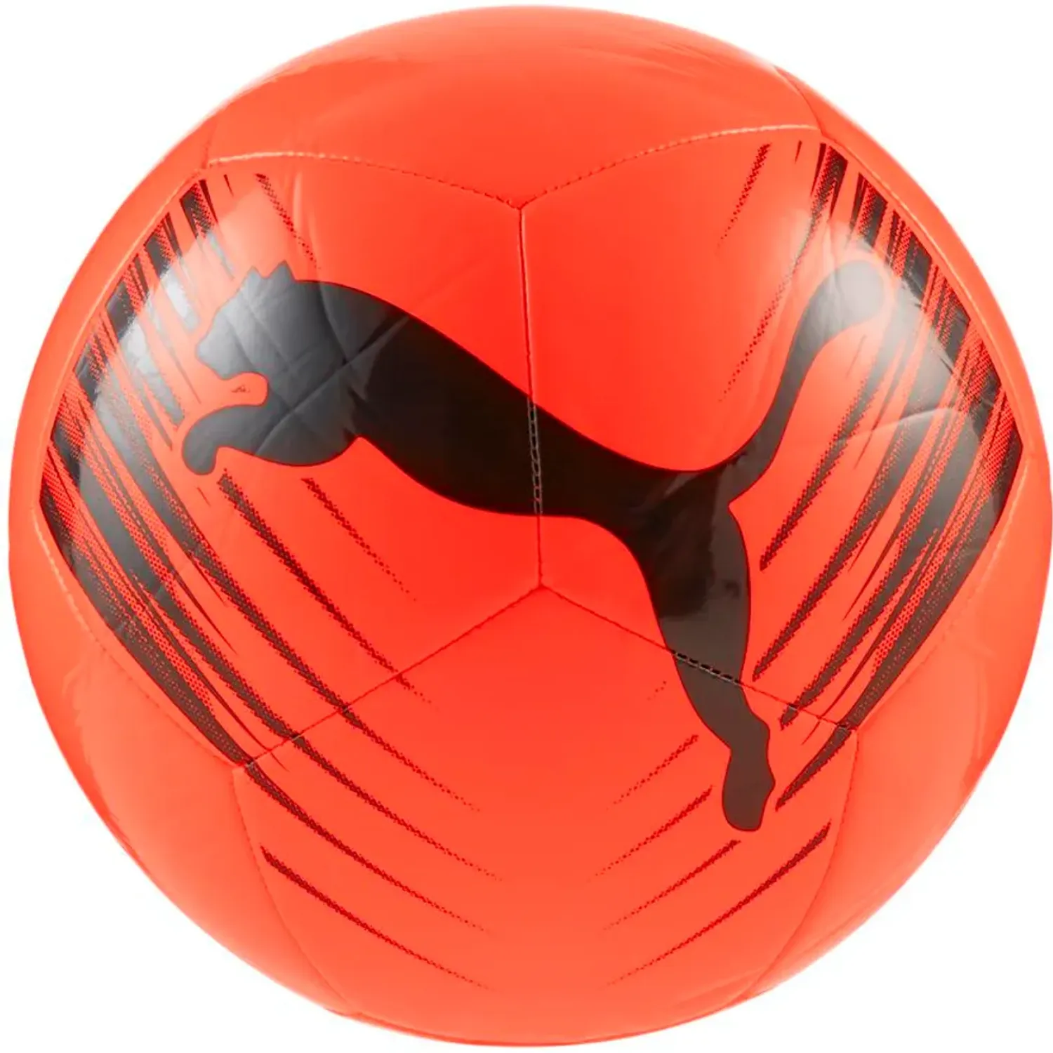 Pelota Puma Deportiva Unisex Attacanto Graphic Ball color rojo | Platanitos