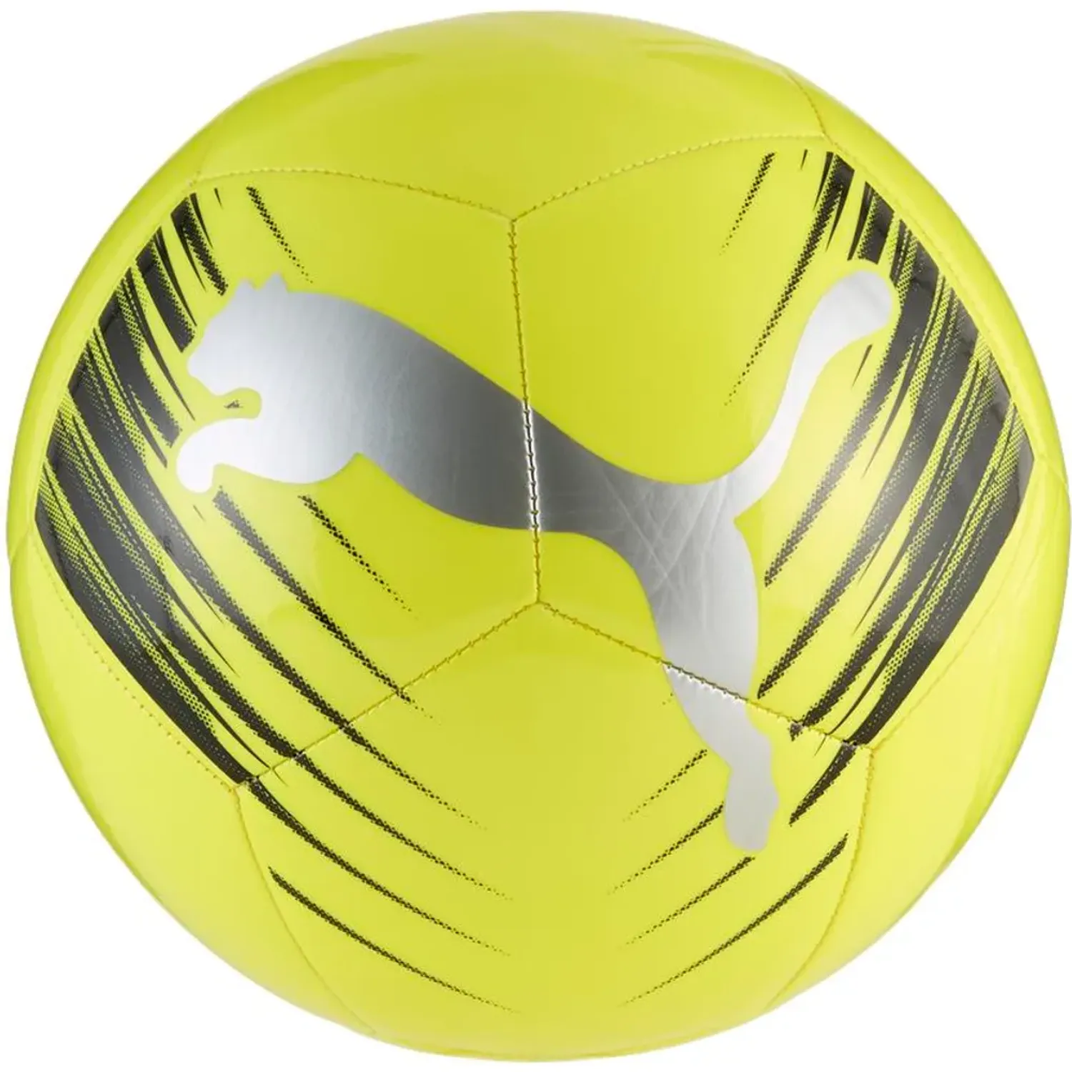 Pelota Puma Deportiva Unisex Attacanto Graphic Ball color amarillo | Platanitos