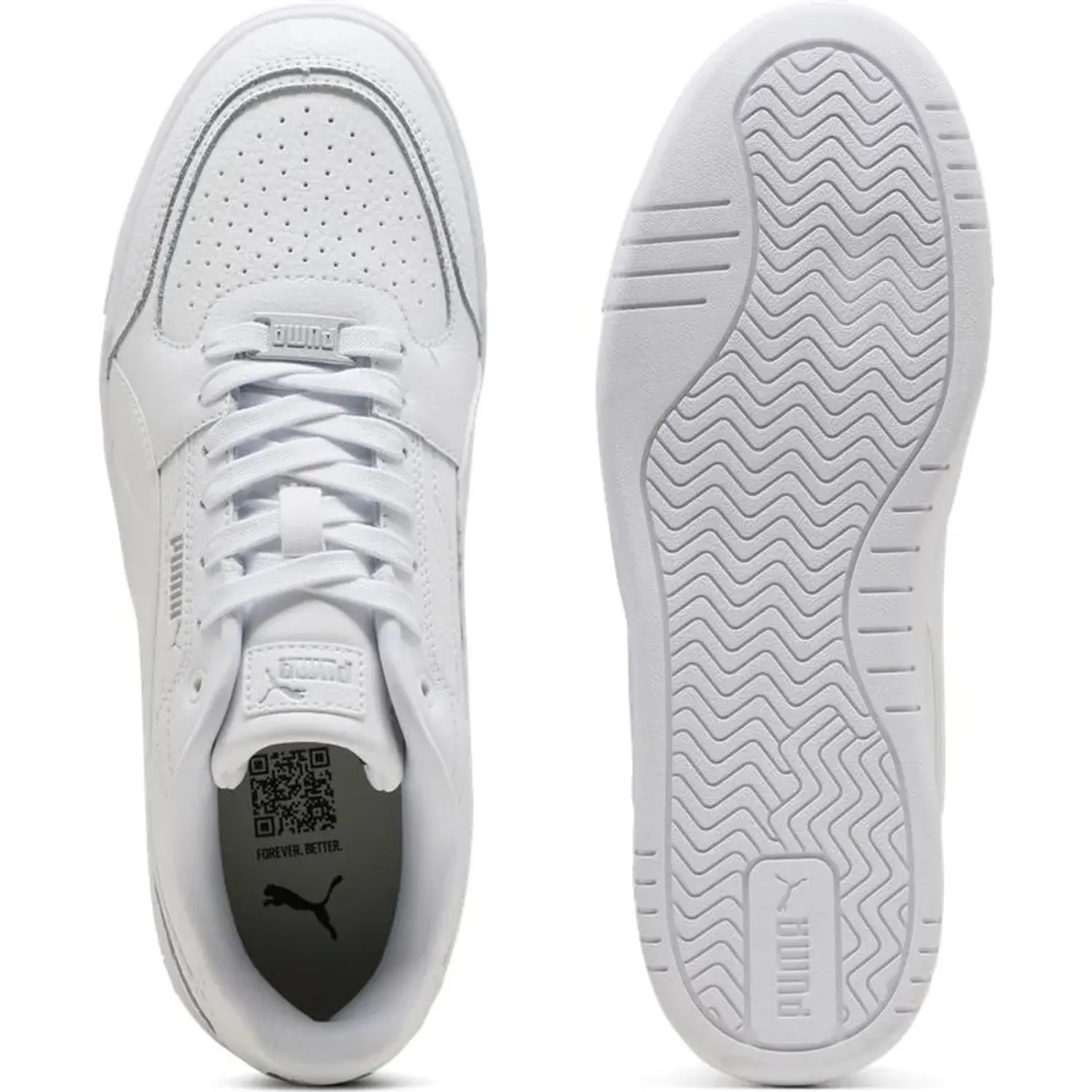 Zapatillas Puma Urbanas Hombre Caven Iii Plus color blanco | Platanitos
