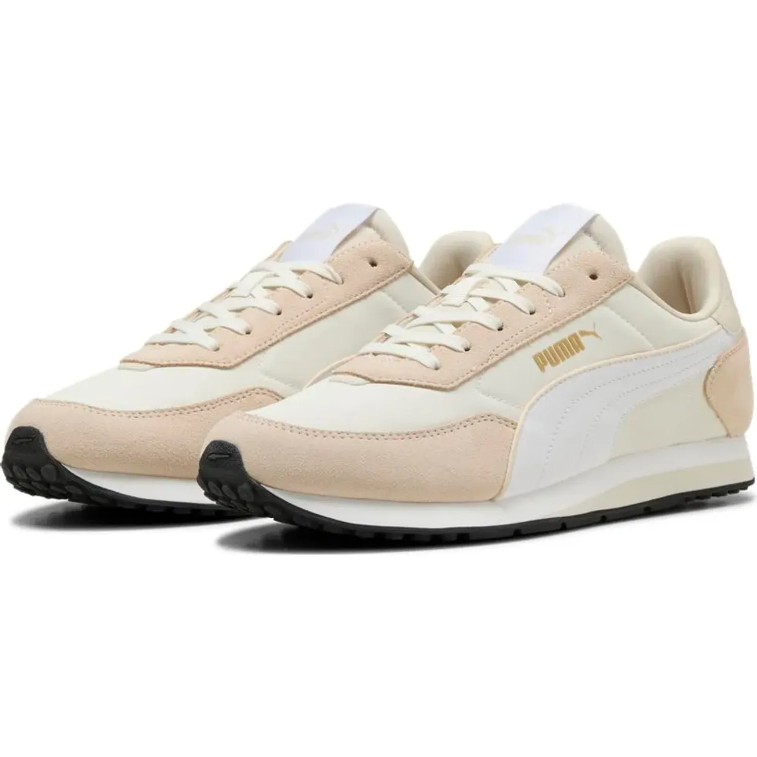 Zapatillas Puma Urbanas Hombre St Miler Rise color beige | Platanitos