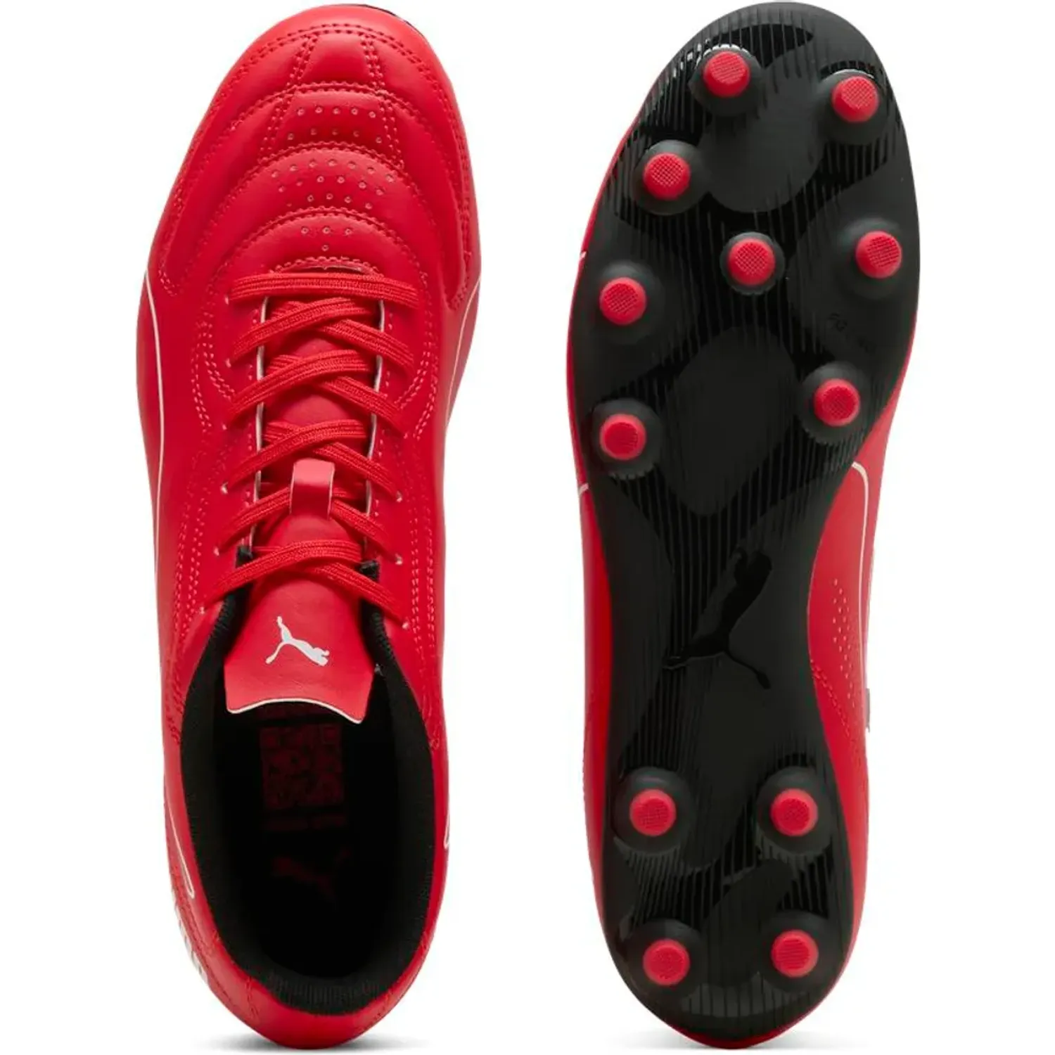 Zapatillas Puma De Futbol Hombre Classico Fg color rojo | Platanitos