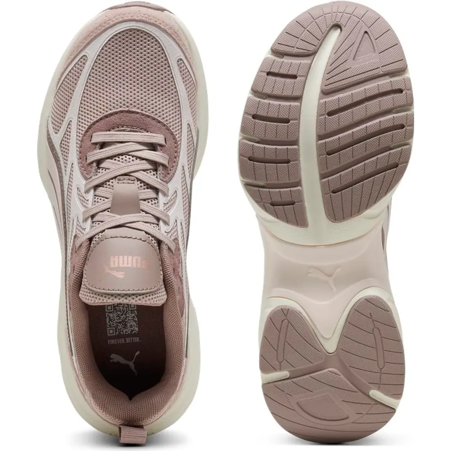 Zapatillas Puma Urbanas Mujer Softride Escalate Wns color beige | Platanitos