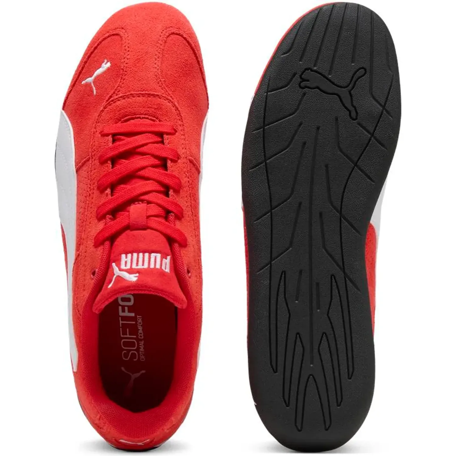 Zapatillas Puma Urbanas Mujer Replicatch Sd Wns color rojo | Platanitos