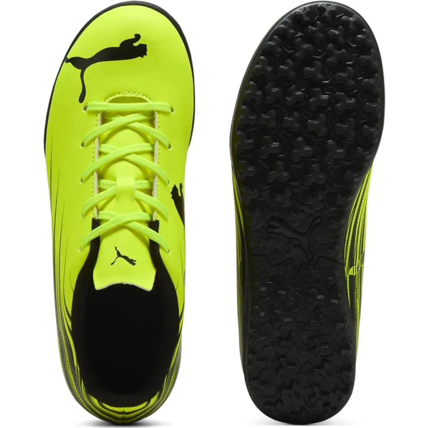 Zapatillas Puma De Futbol Juvenil Attacanto Ii Tt color amarillo | Platanitos
