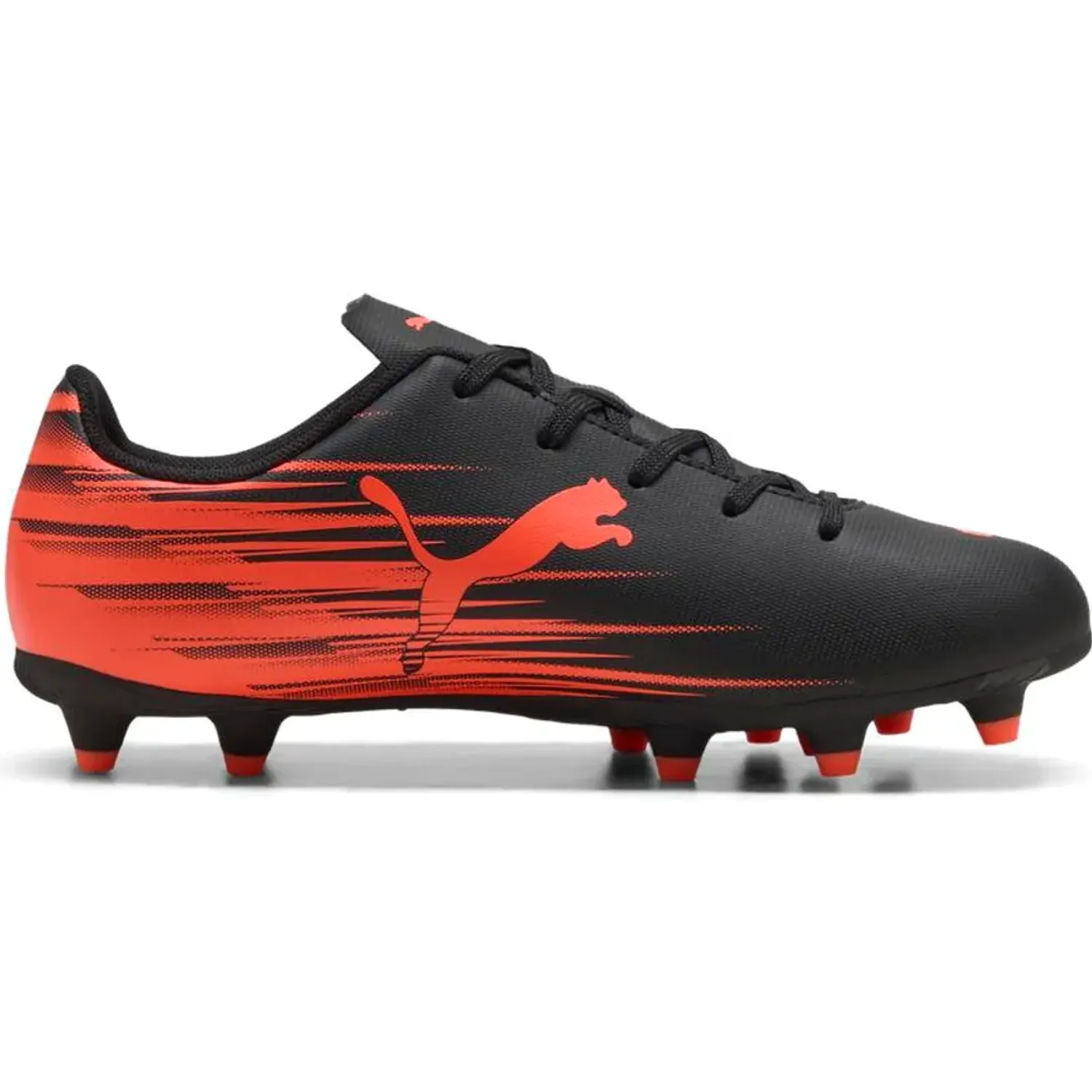 Zapatillas Puma De Futbol Juvenil Attacanto Ii Fg/Ag color negro | Platanitos