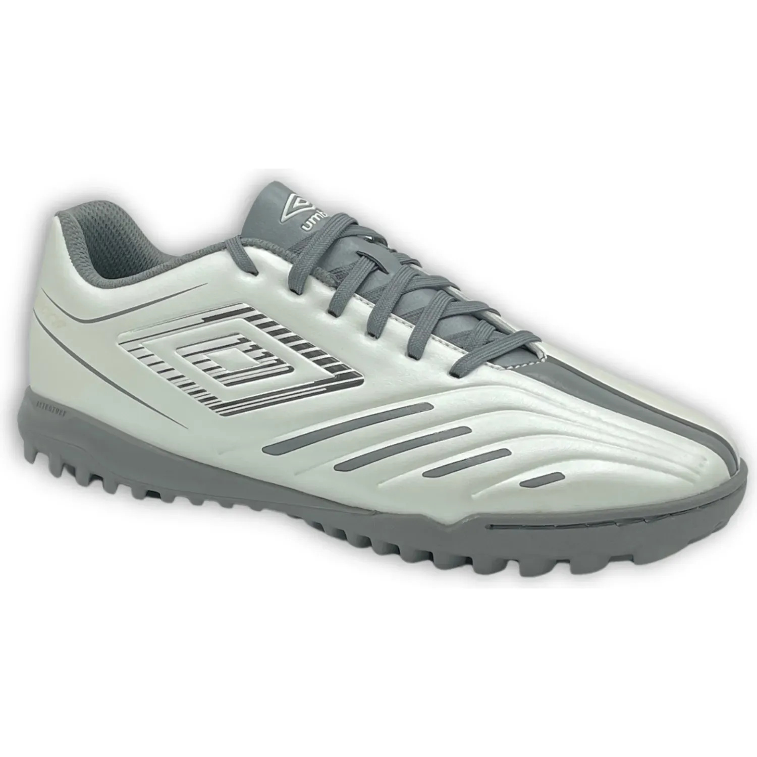 Zapatillas Umbro De Futbol Niño Tocco Vi Squad Tf - Jnr color blanco / gris | Platanitos