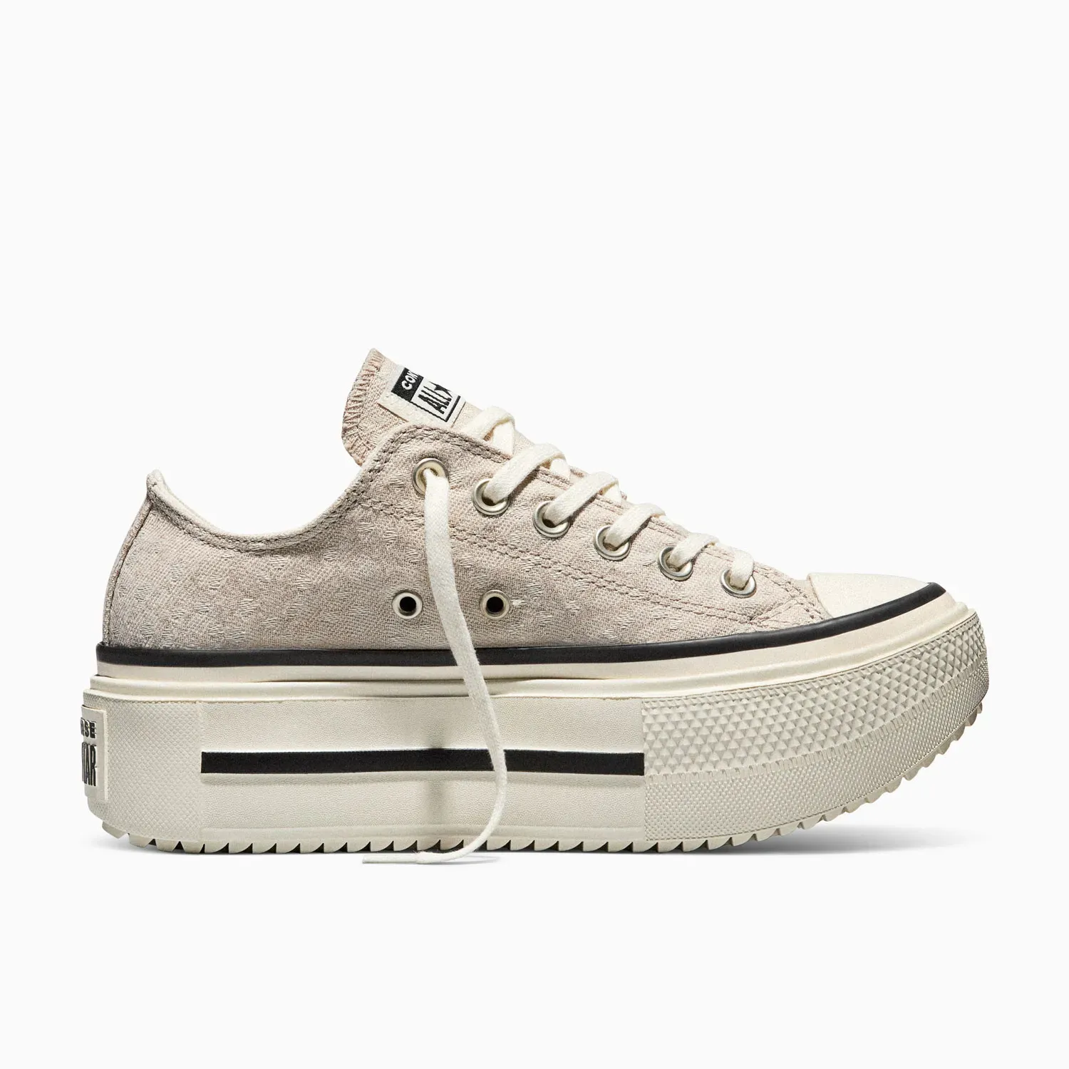 Zapatillas Converse Urbanas Unisex Chuck Taylor All Star Double Stack Platform Deer color  | Platanitos