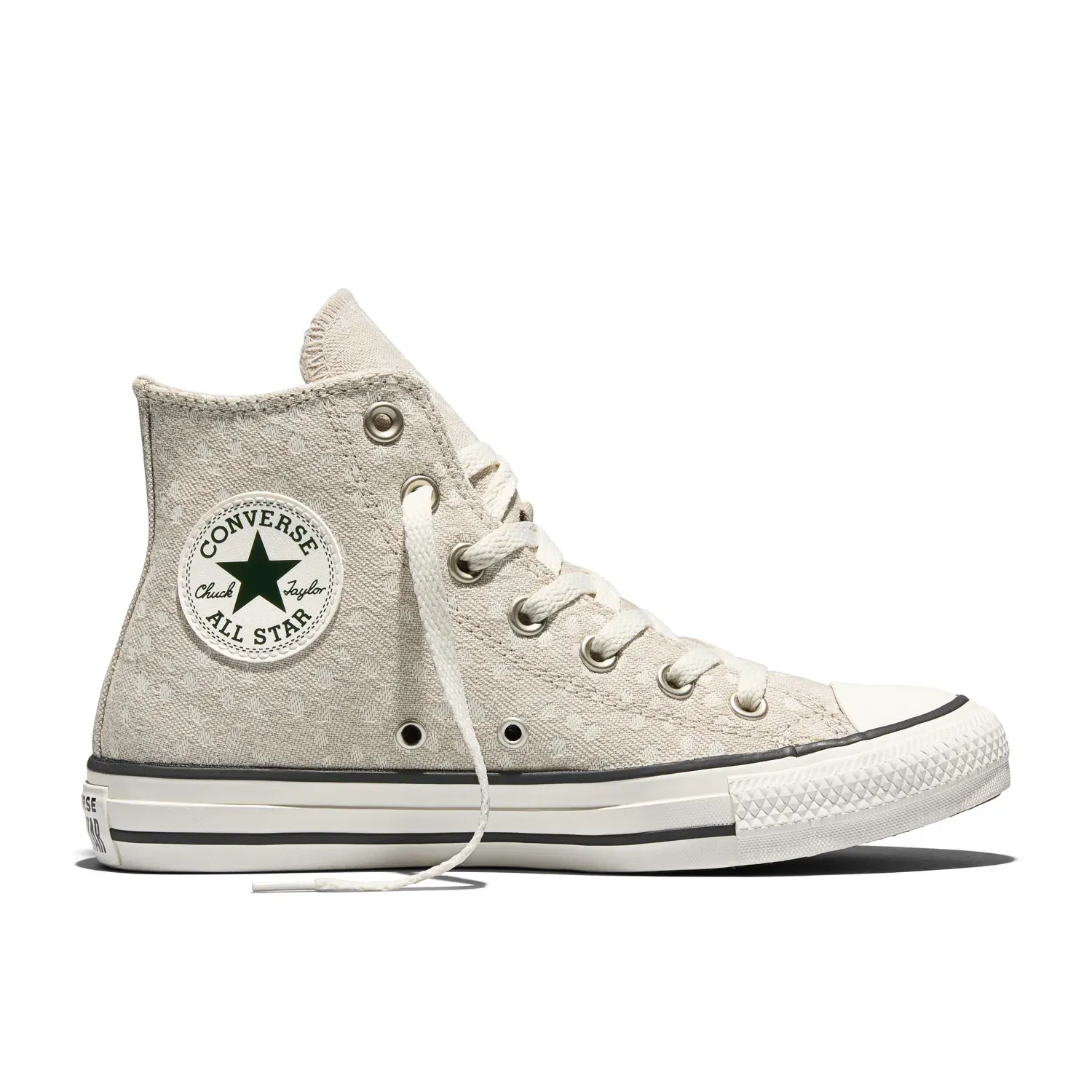 Zapatillas Converse Urbanas Unisex Chuck Taylor All Star Deer Pattern color beige | Platanitos