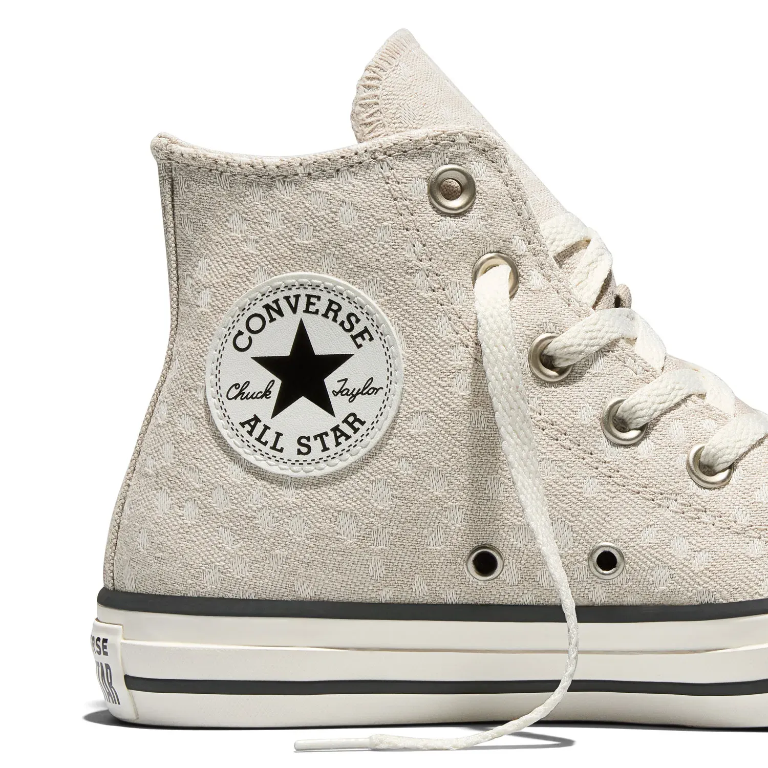 Zapatillas Converse Urbanas Unisex Chuck Taylor All Star Deer Pattern color beige | Platanitos