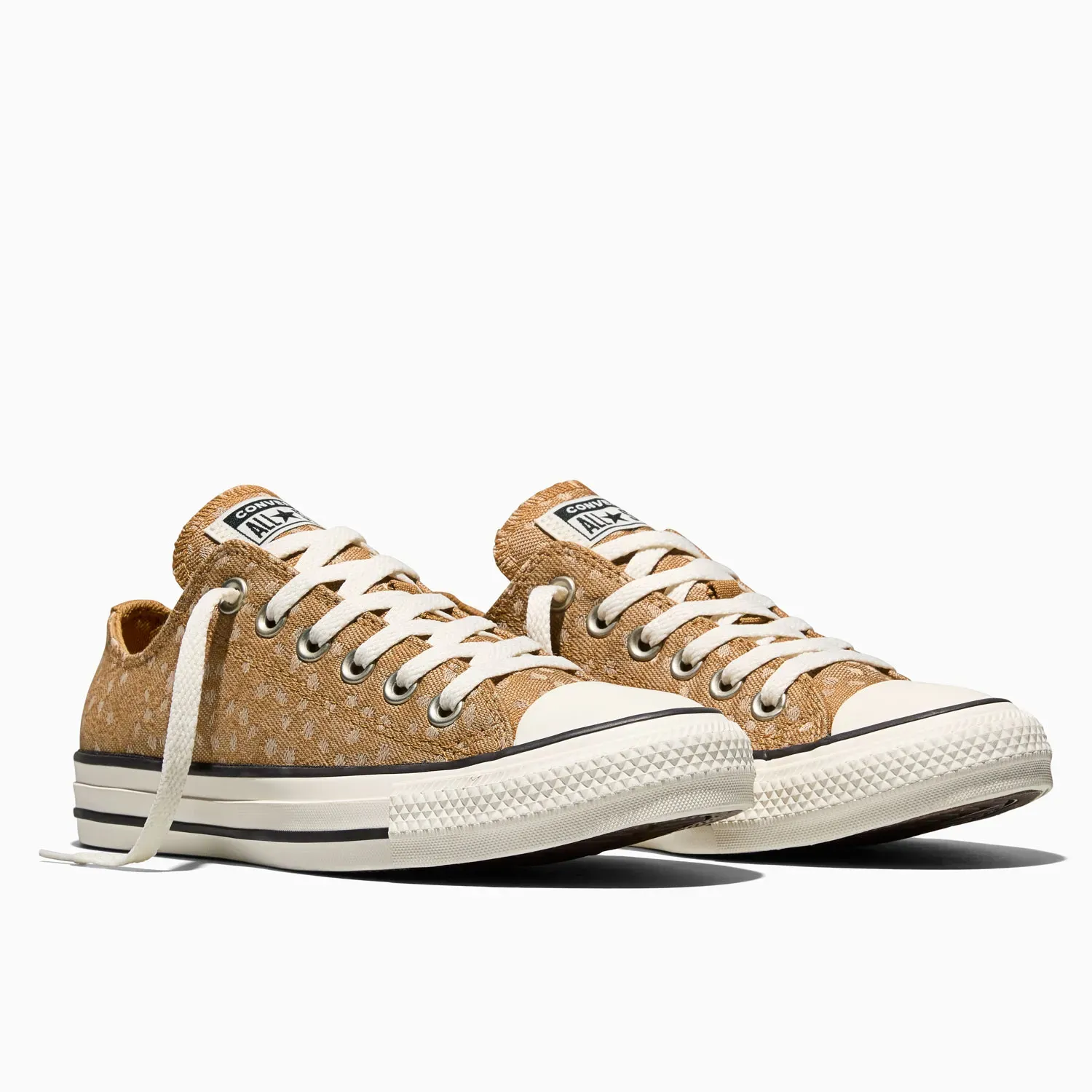 Zapatillas Converse Urbanas Unisex Chuck Taylor All Star Deer Pattern color beige | Platanitos