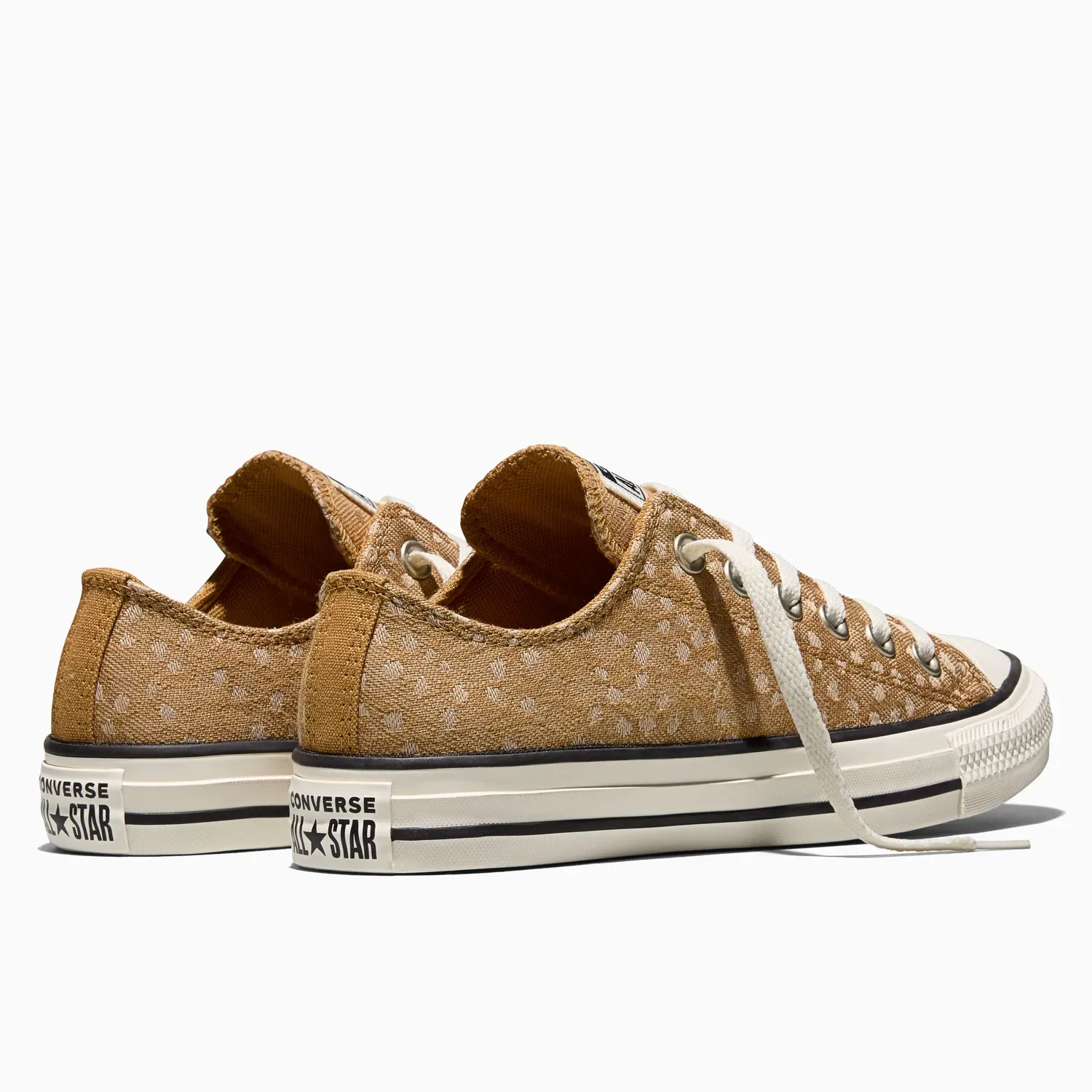 Zapatillas Converse Urbanas Unisex Chuck Taylor All Star Deer Pattern color beige | Platanitos