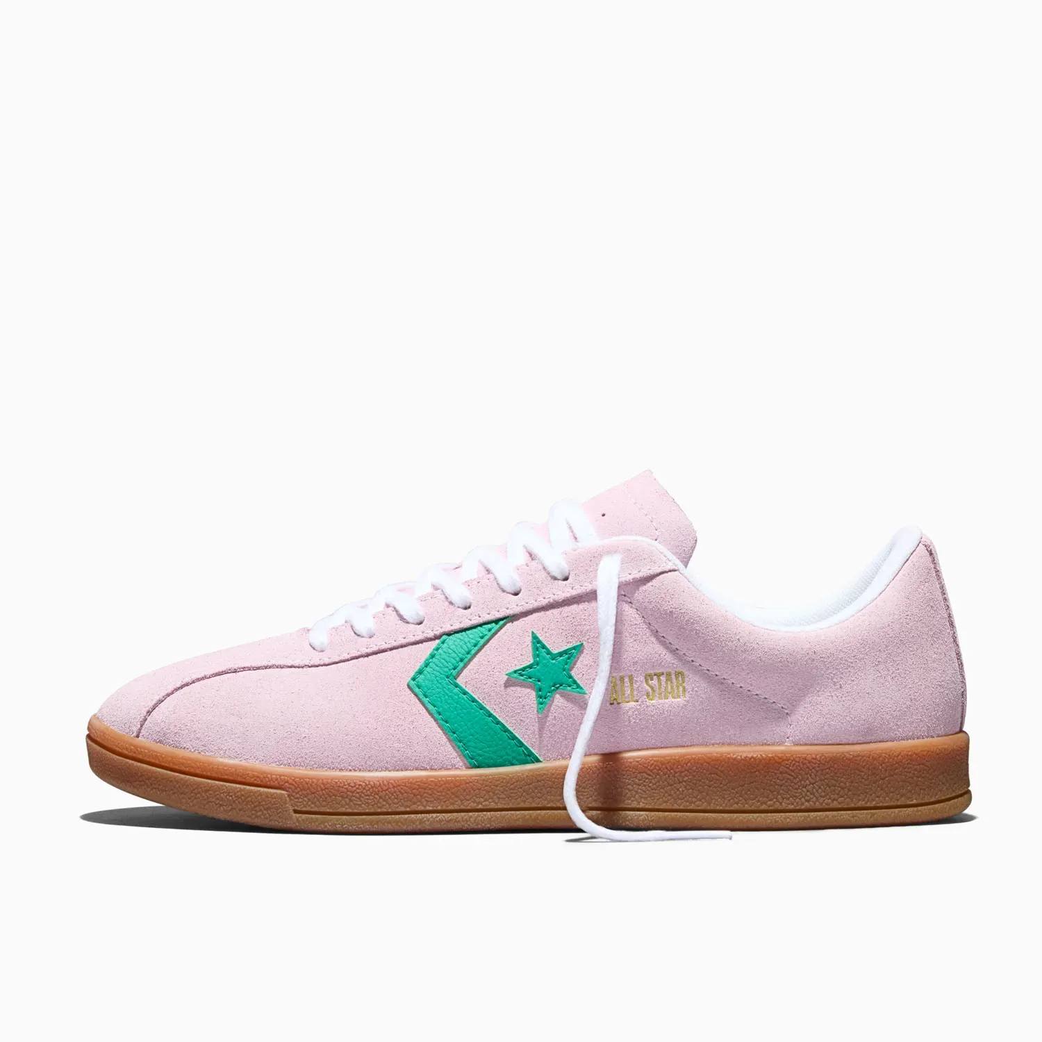 Zapatillas Converse Urbanas Unisex All Star Classic Trainer Suede color rosado | Platanitos