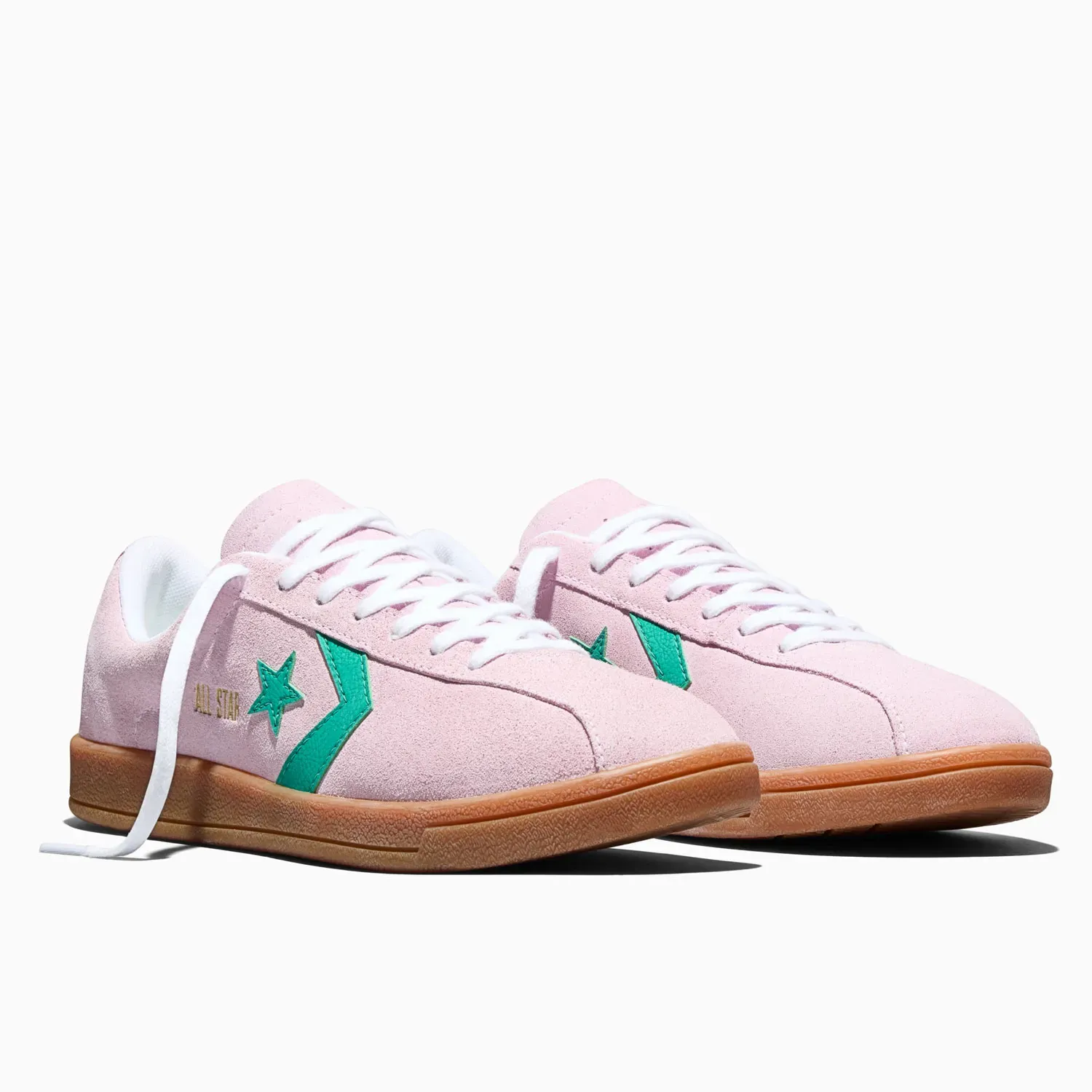 Zapatillas Converse Urbanas Unisex All Star Classic Trainer Suede color rosado | Platanitos