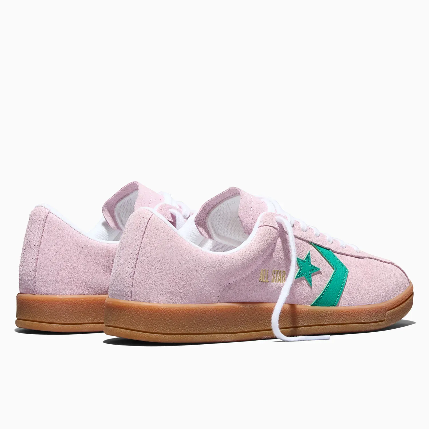 Zapatillas Converse Urbanas Unisex All Star Classic Trainer Suede color rosado | Platanitos