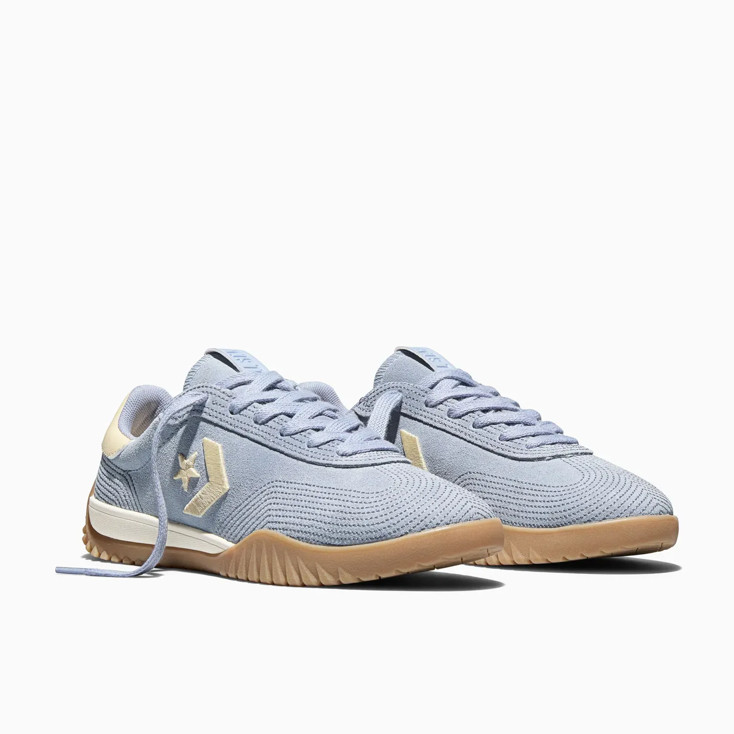 Zapatillas Converse Urbanas Unisex Run Star Trainer Stitched Suede color lila | Platanitos