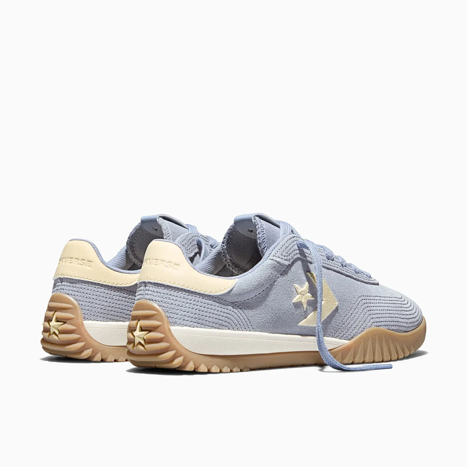 Zapatillas Converse Urbanas Unisex Run Star Trainer Stitched Suede color lila | Platanitos