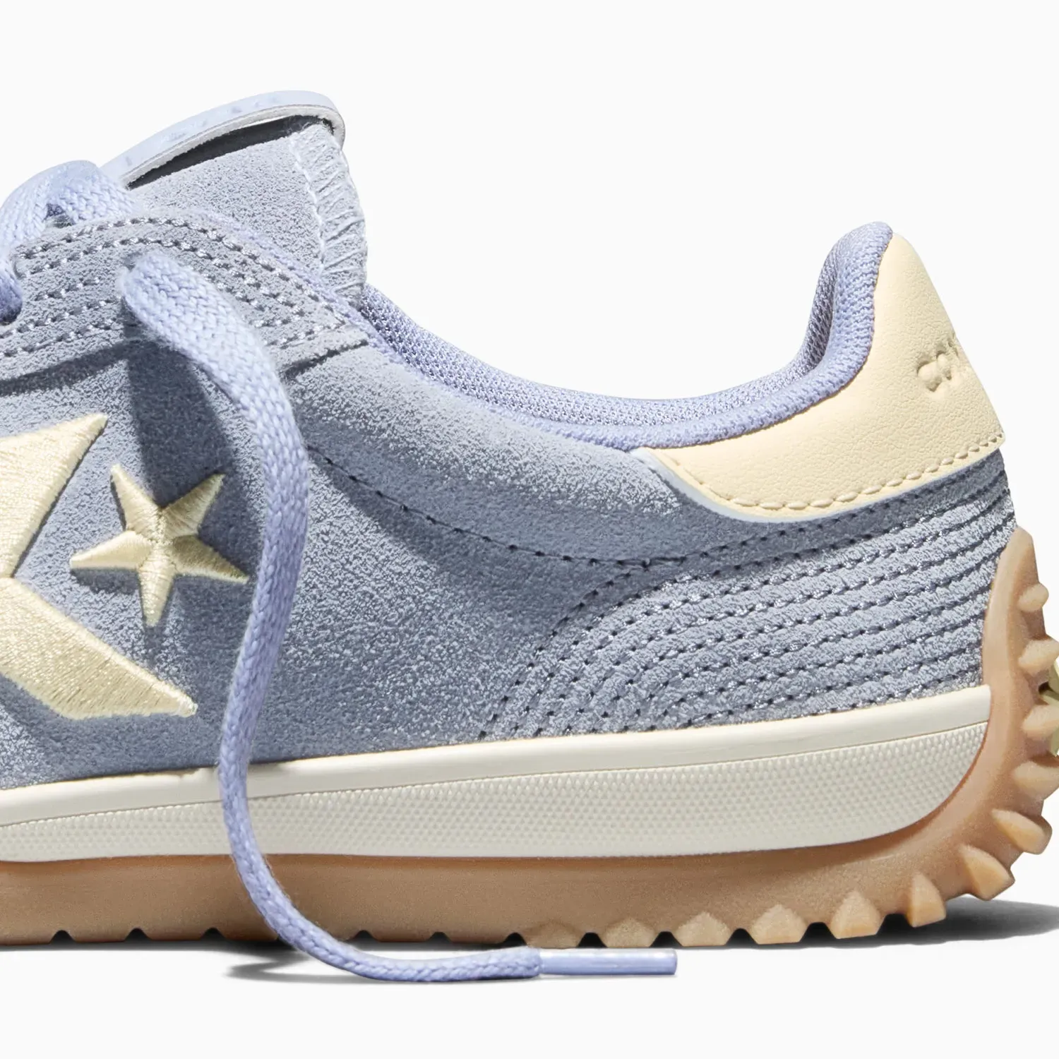 Zapatillas Converse Urbanas Unisex Run Star Trainer Stitched Suede color lila | Platanitos