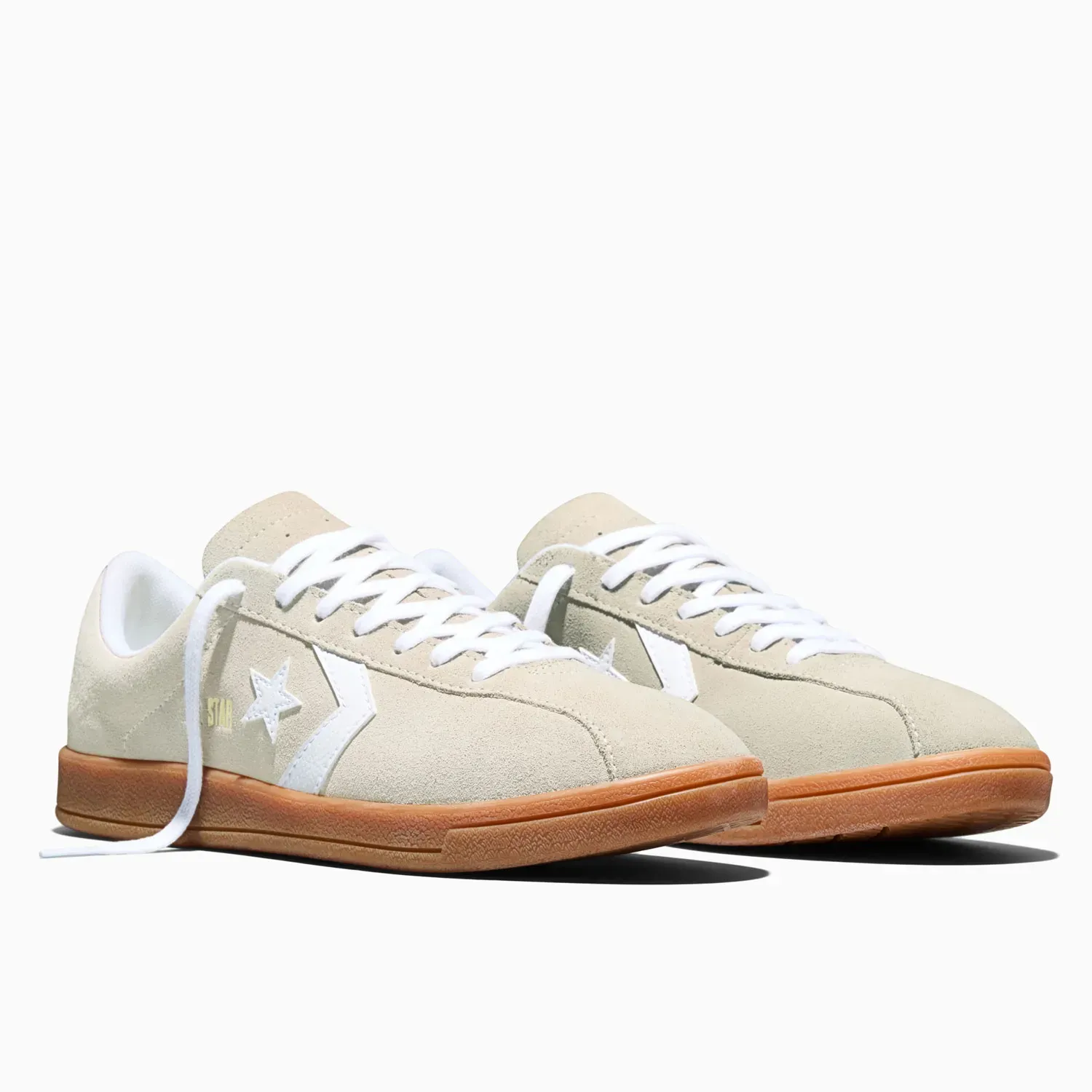 Zapatillas Converse Urbanas Unisex All Star Classic Trainer Suede color crema | Platanitos