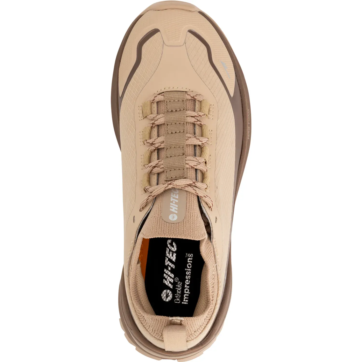 Zapatillas Hi-Tec De Outdoor Mujer Chelan Womens color crema | Platanitos