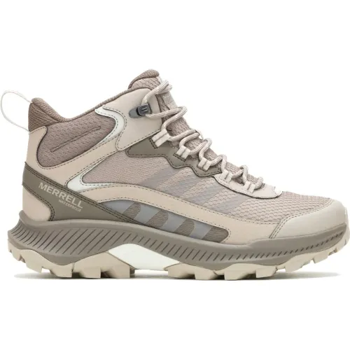 Zapatillas Merrell De Outdoor Mujer Speed Strike 2 Mid Wp color marron | Platanitos