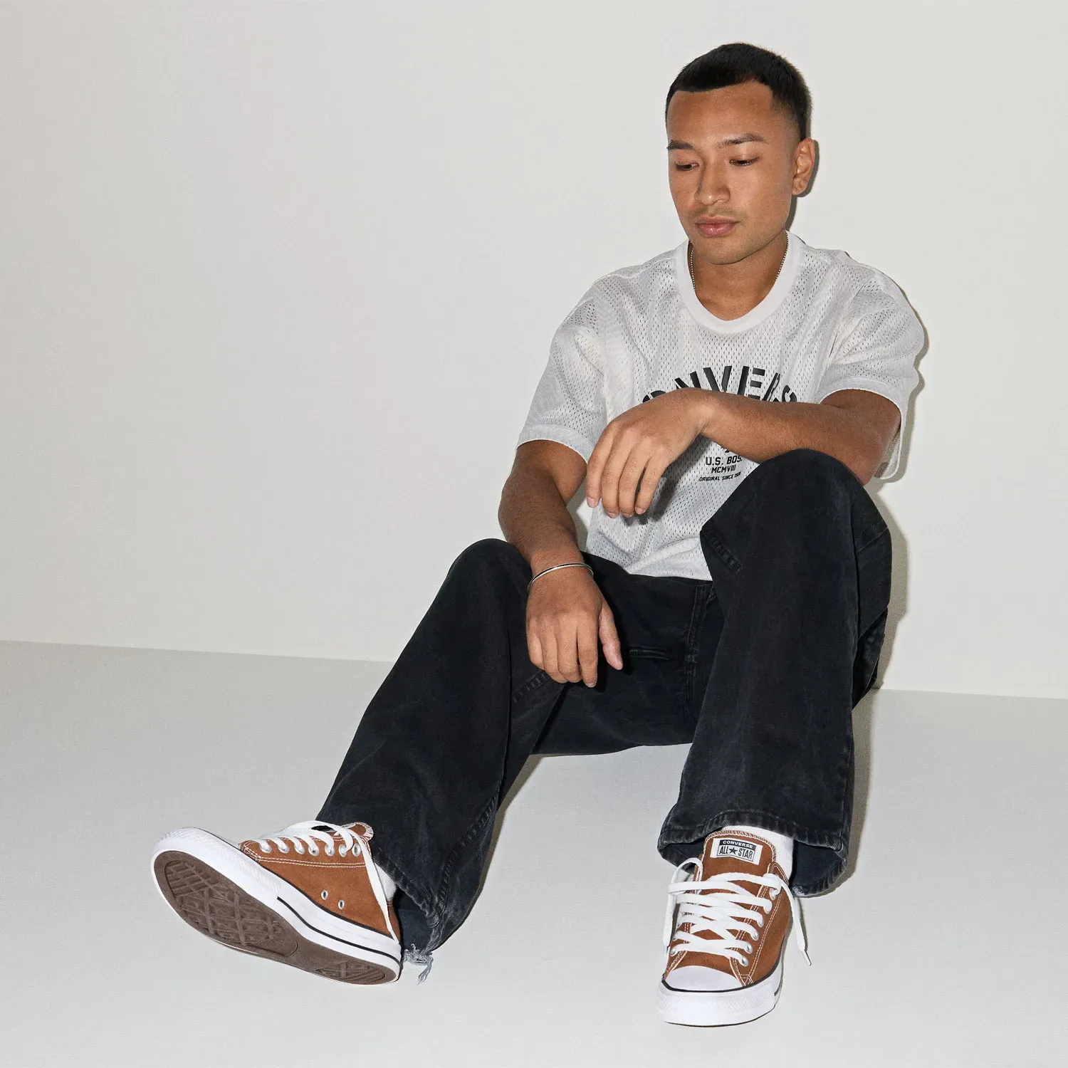 Zapatillas Converse Urbanas Hombre Chuck Taylor All Star Seasonal Color color marrón | Platanitos