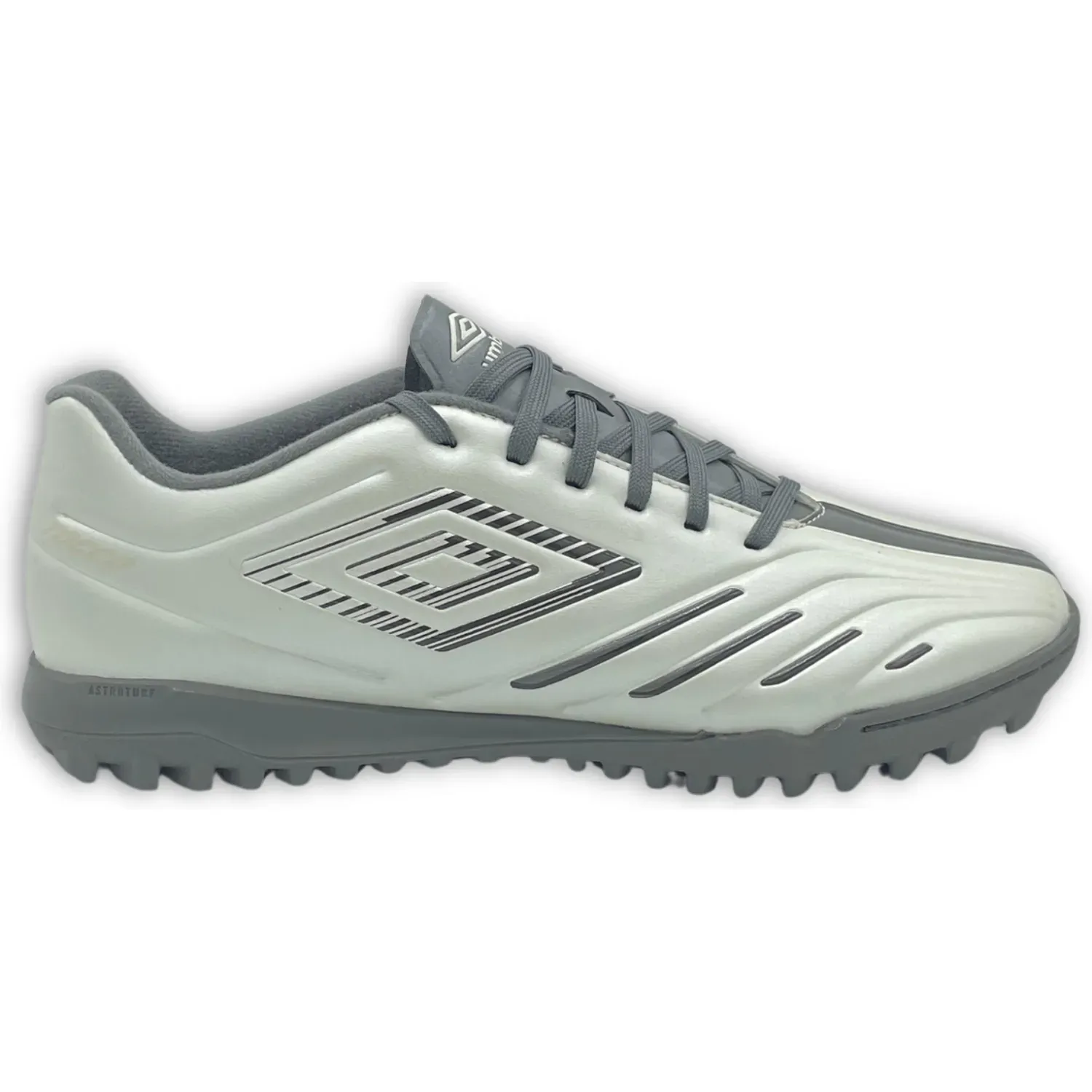 Zapatillas Umbro De Futbol Hombre Tocco Vi Team Tf color blanco / gris | Platanitos