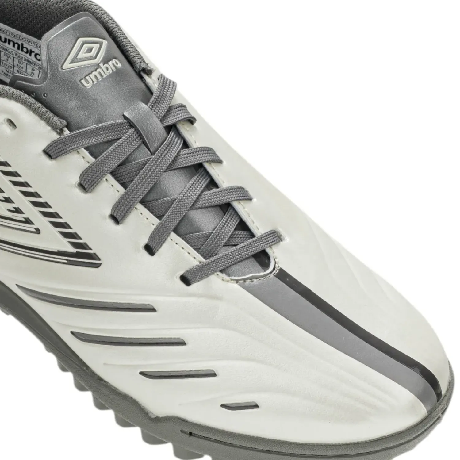 Zapatillas Umbro De Futbol Hombre Tocco Vi Team Tf color blanco / gris | Platanitos