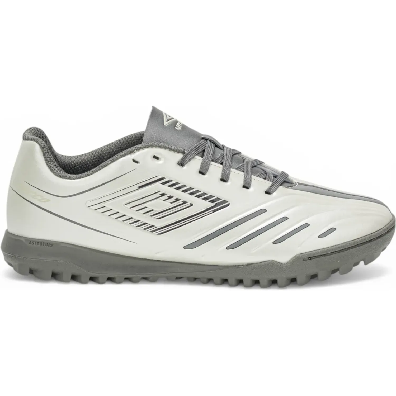 Zapatillas Umbro De Futbol Hombre Tocco Vi Squad Tf color blanco / gris | Platanitos