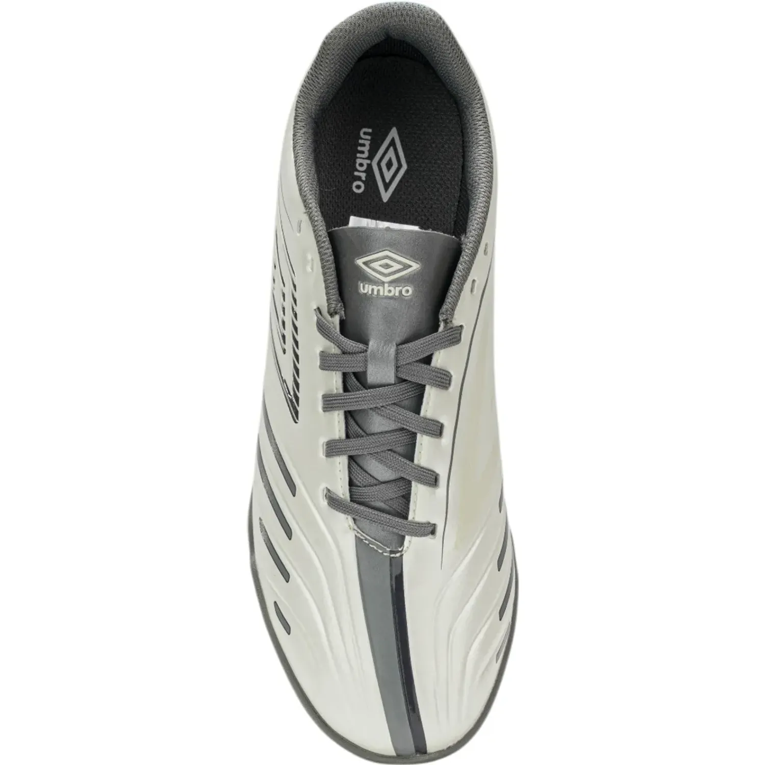 Zapatillas Umbro De Futbol Hombre Tocco Vi Squad Tf color blanco / gris | Platanitos