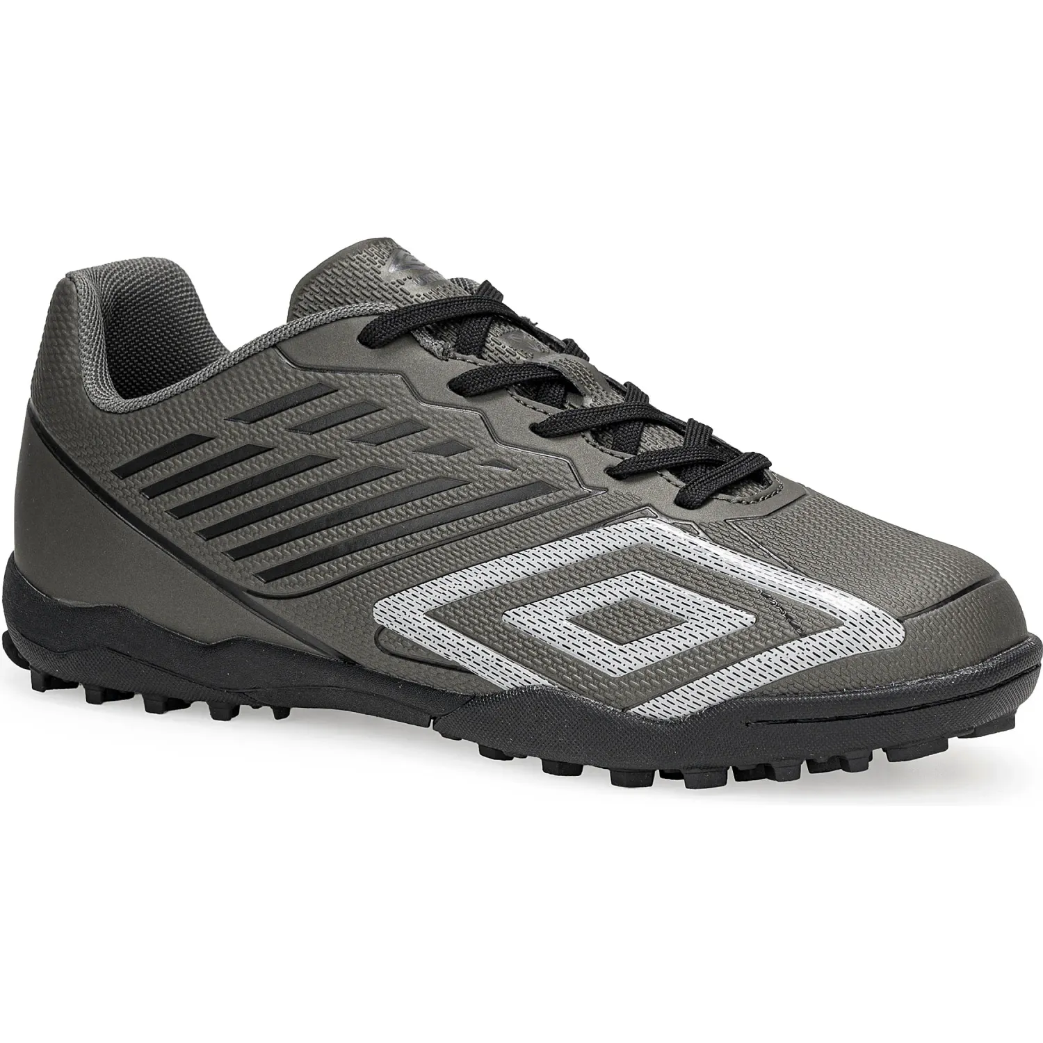 Zapatillas Umbro De Futbol Hombre Velocita Decima Squad Tf color negro / plomo | Platanitos