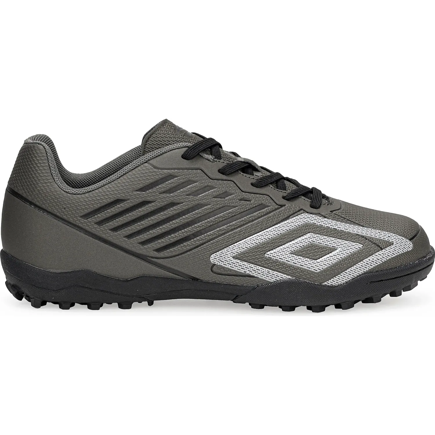 Zapatillas Umbro De Futbol Hombre Velocita Decima Squad Tf color negro / plomo | Platanitos