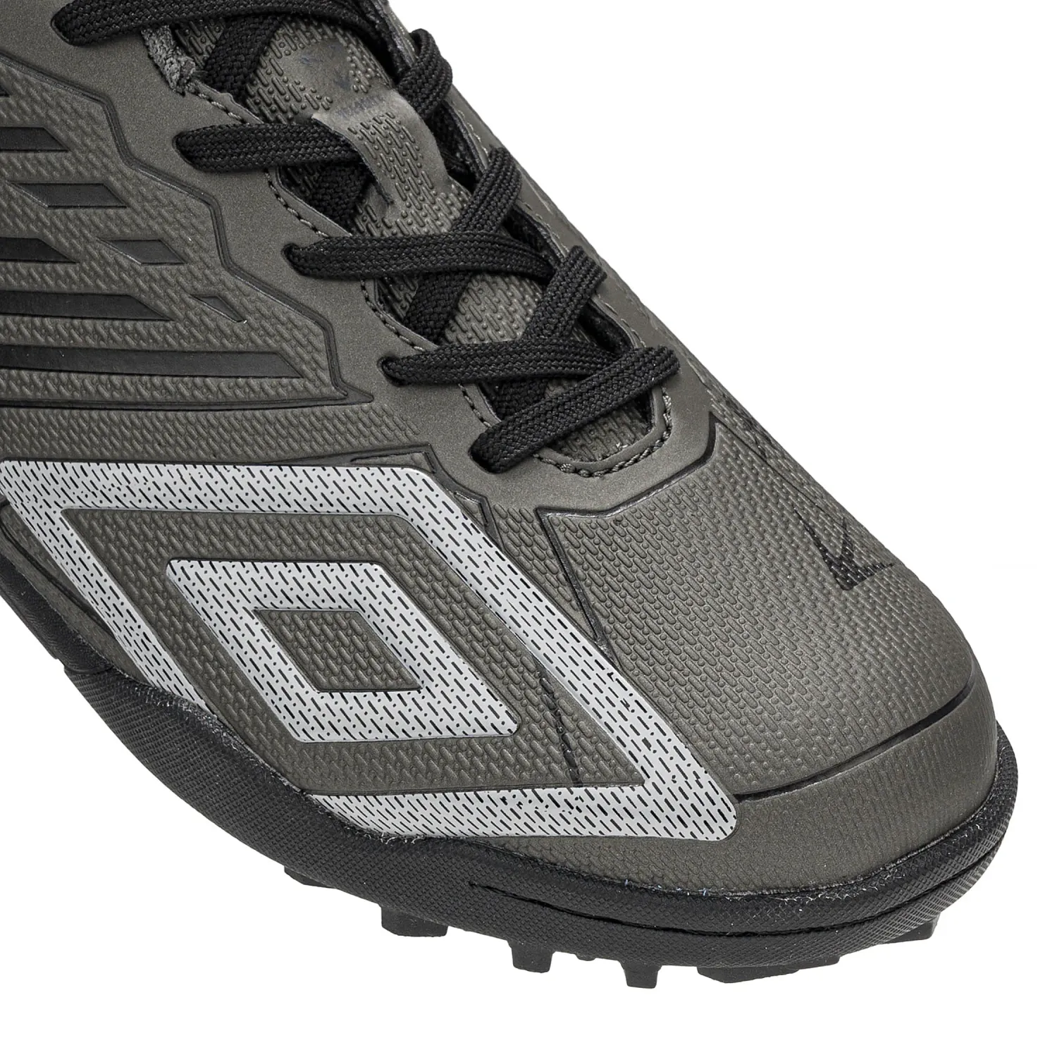 Zapatillas Umbro De Futbol Hombre Velocita Decima Squad Tf color negro / plomo | Platanitos