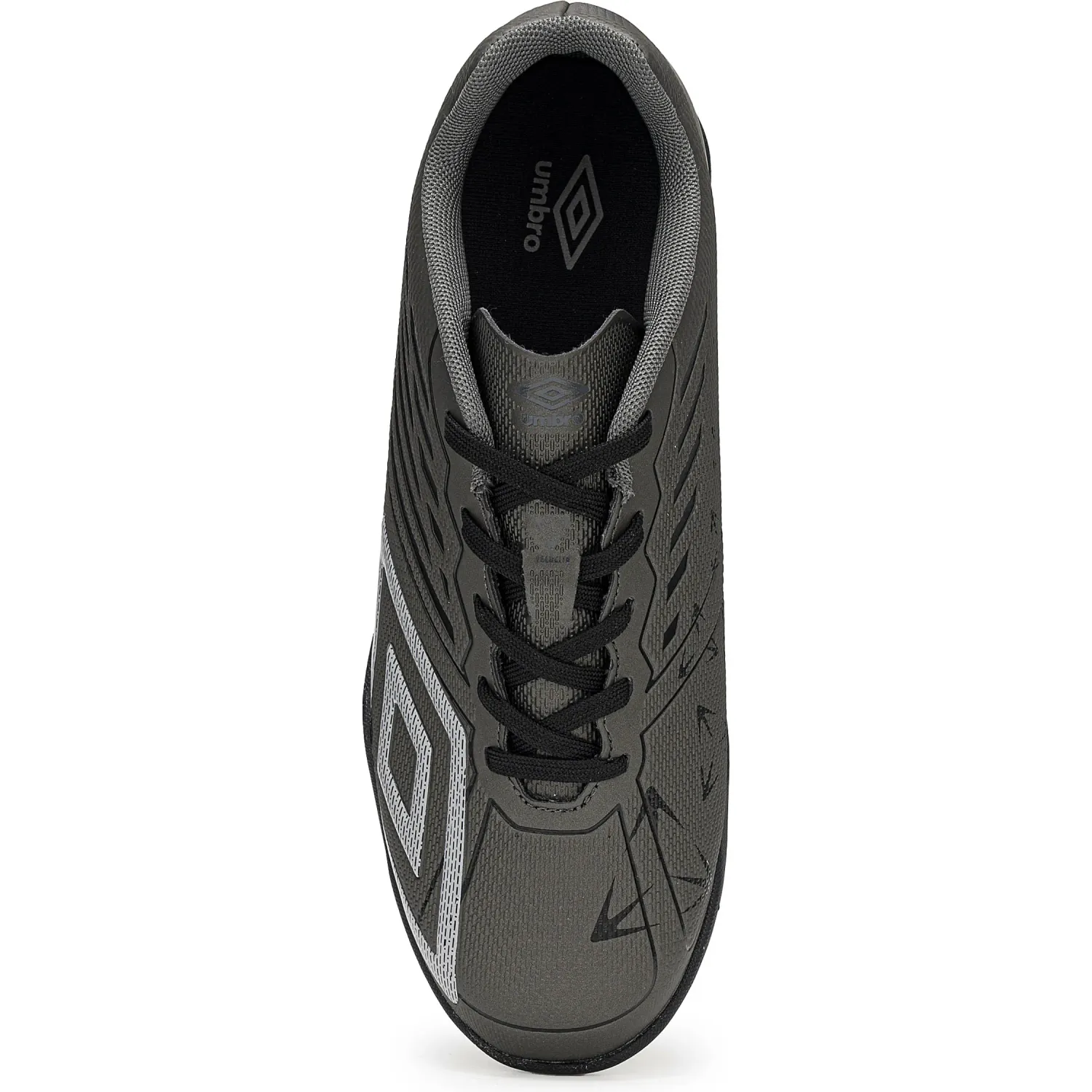 Zapatillas Umbro De Futbol Hombre Velocita Decima Squad Tf color negro / plomo | Platanitos