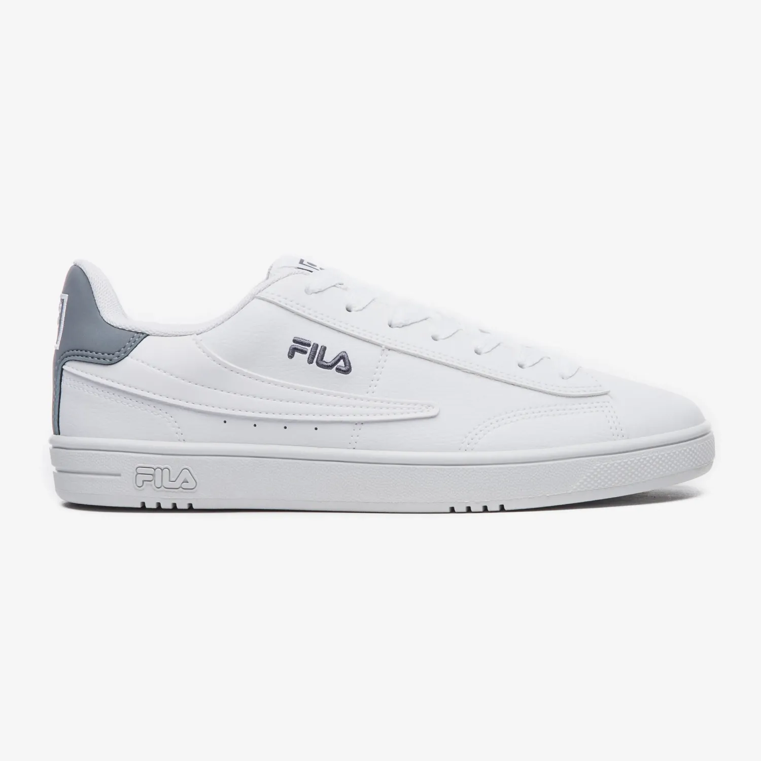 Zapatillas Fila Urbanas Hombre Court 90 Sport color blanco / grafito | Platanitos