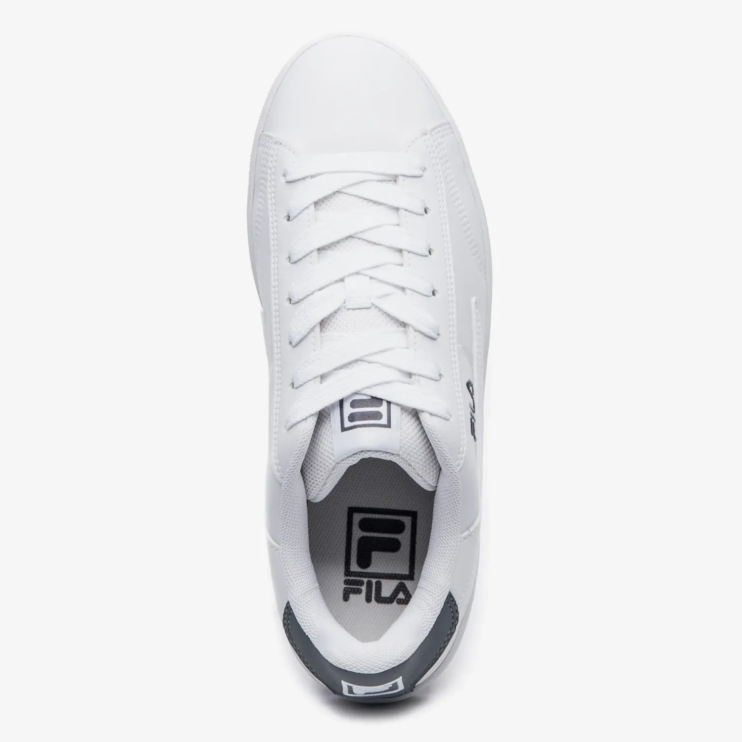Zapatillas Fila Urbanas Hombre Court 90 Sport color blanco / grafito | Platanitos