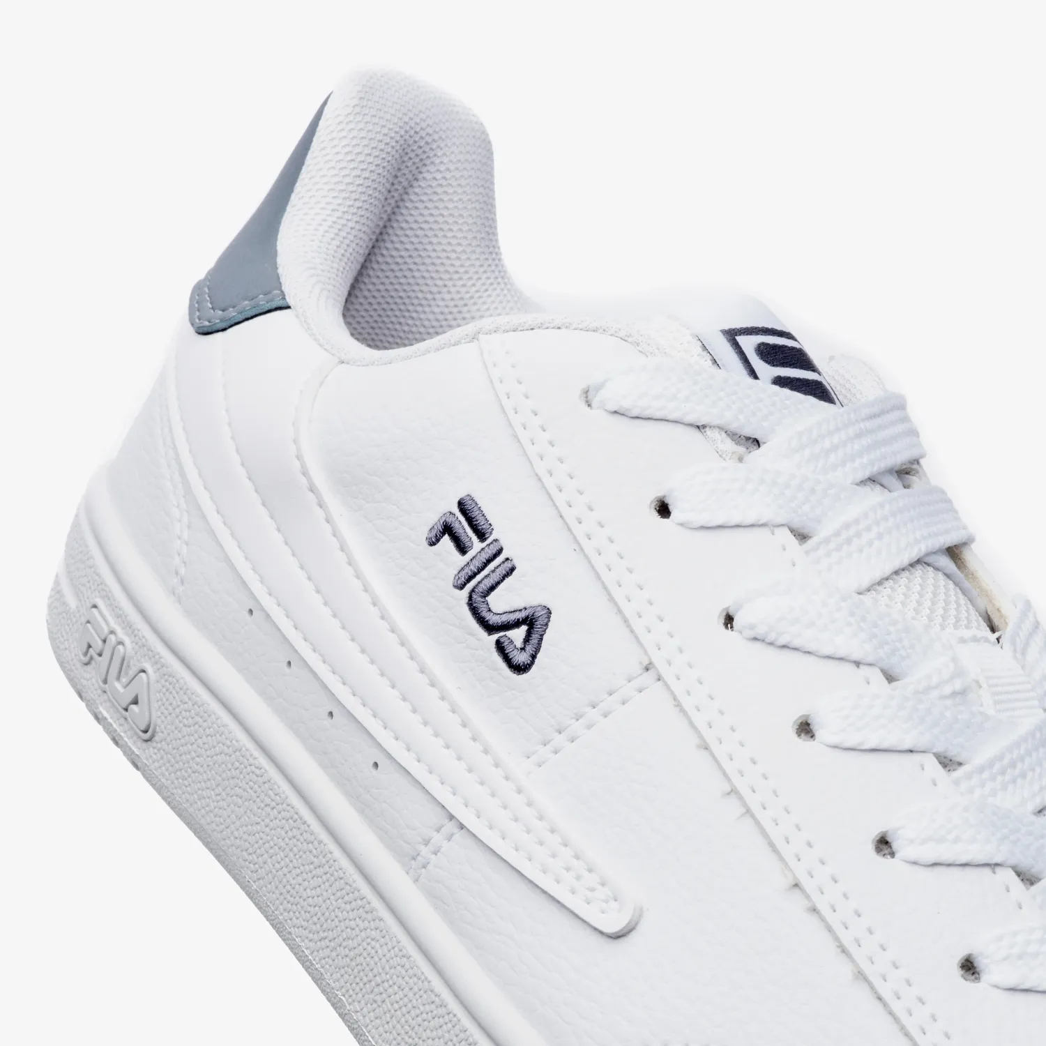 Zapatillas Fila Urbanas Hombre Court 90 Sport color blanco / grafito | Platanitos