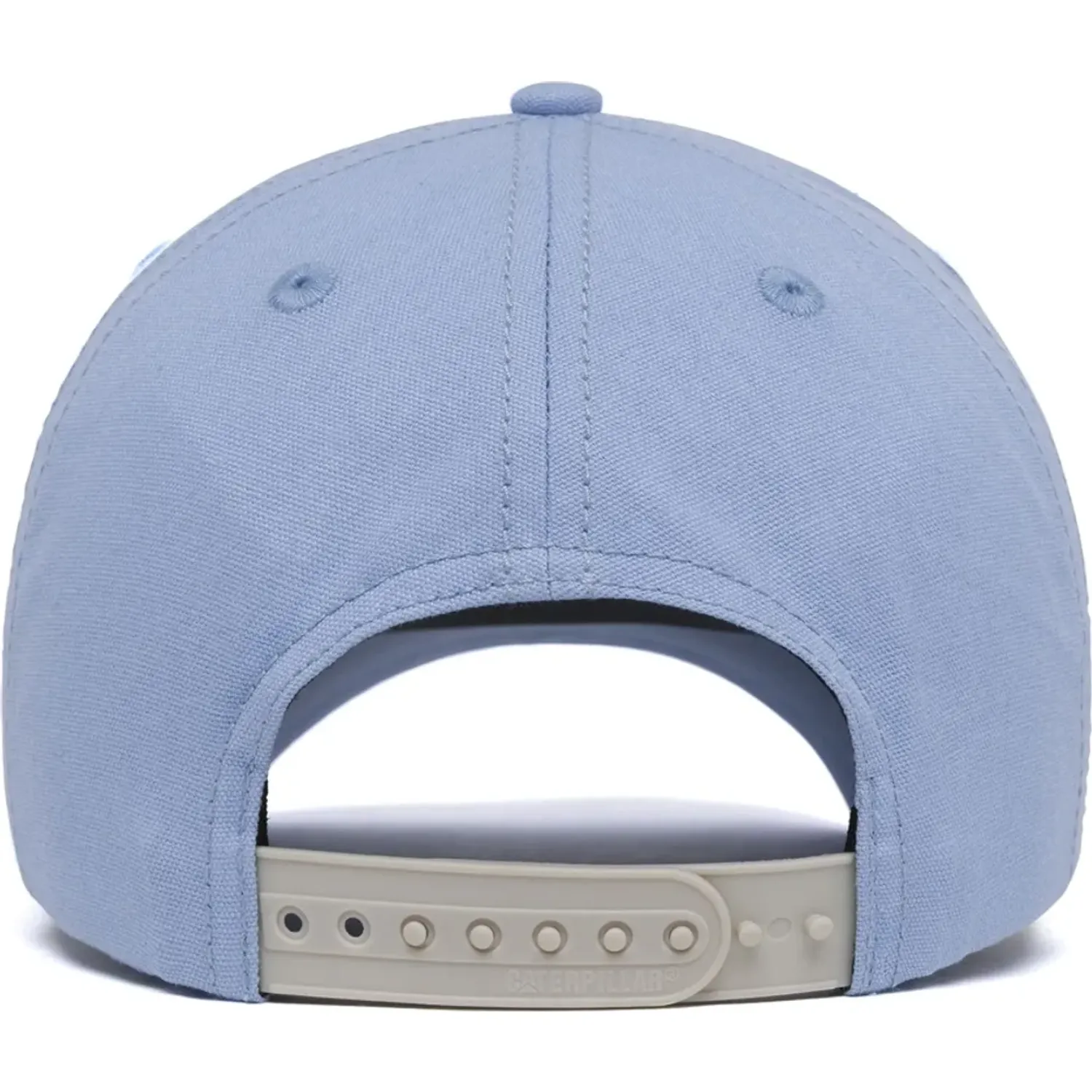 CAT Gorro Cat Deportivo Mujer Logo Leather Patch Hat color celeste | Platanitos