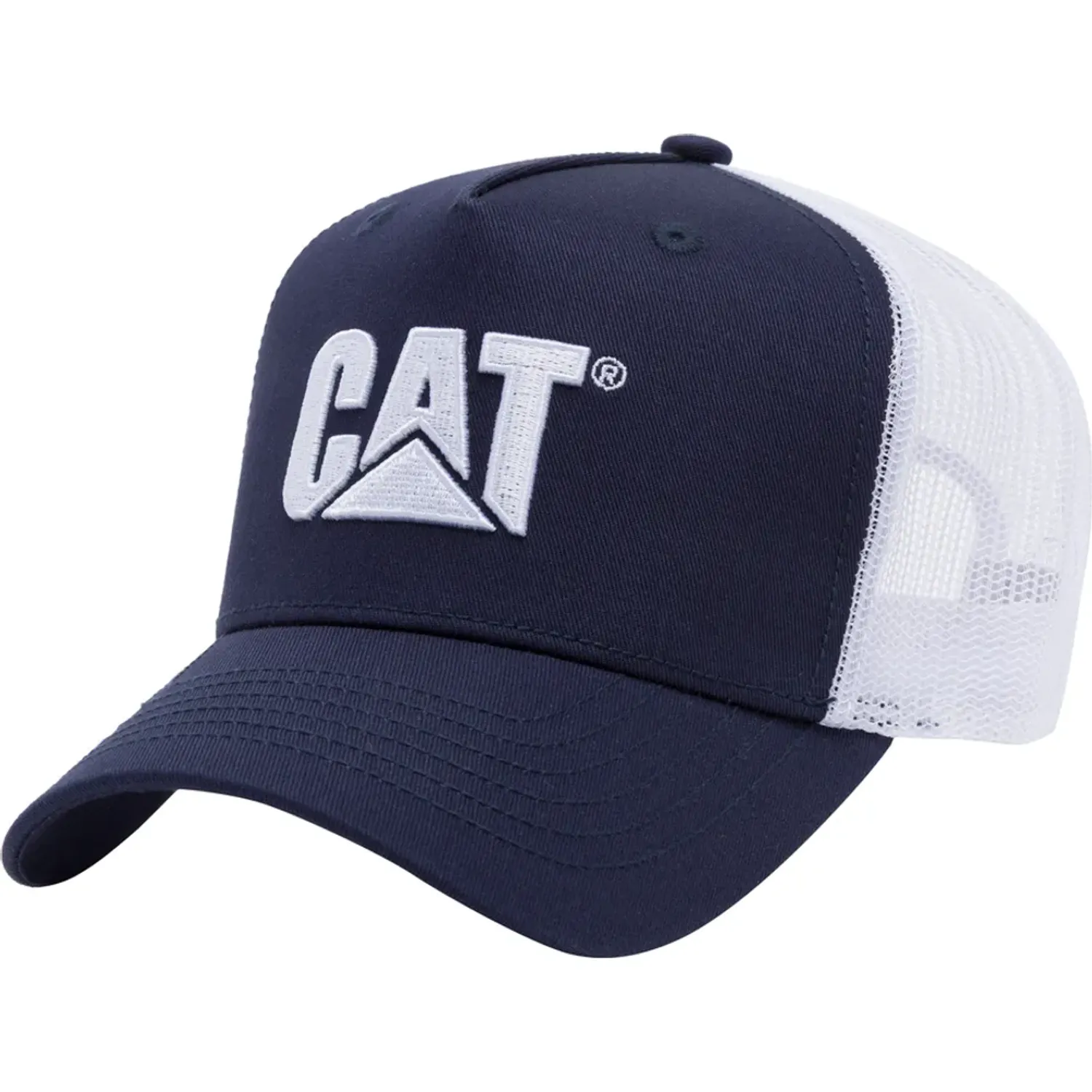 Gorro Cat Deportivo Hombre Trucker 2d Logo Hat color negro | Platanitos