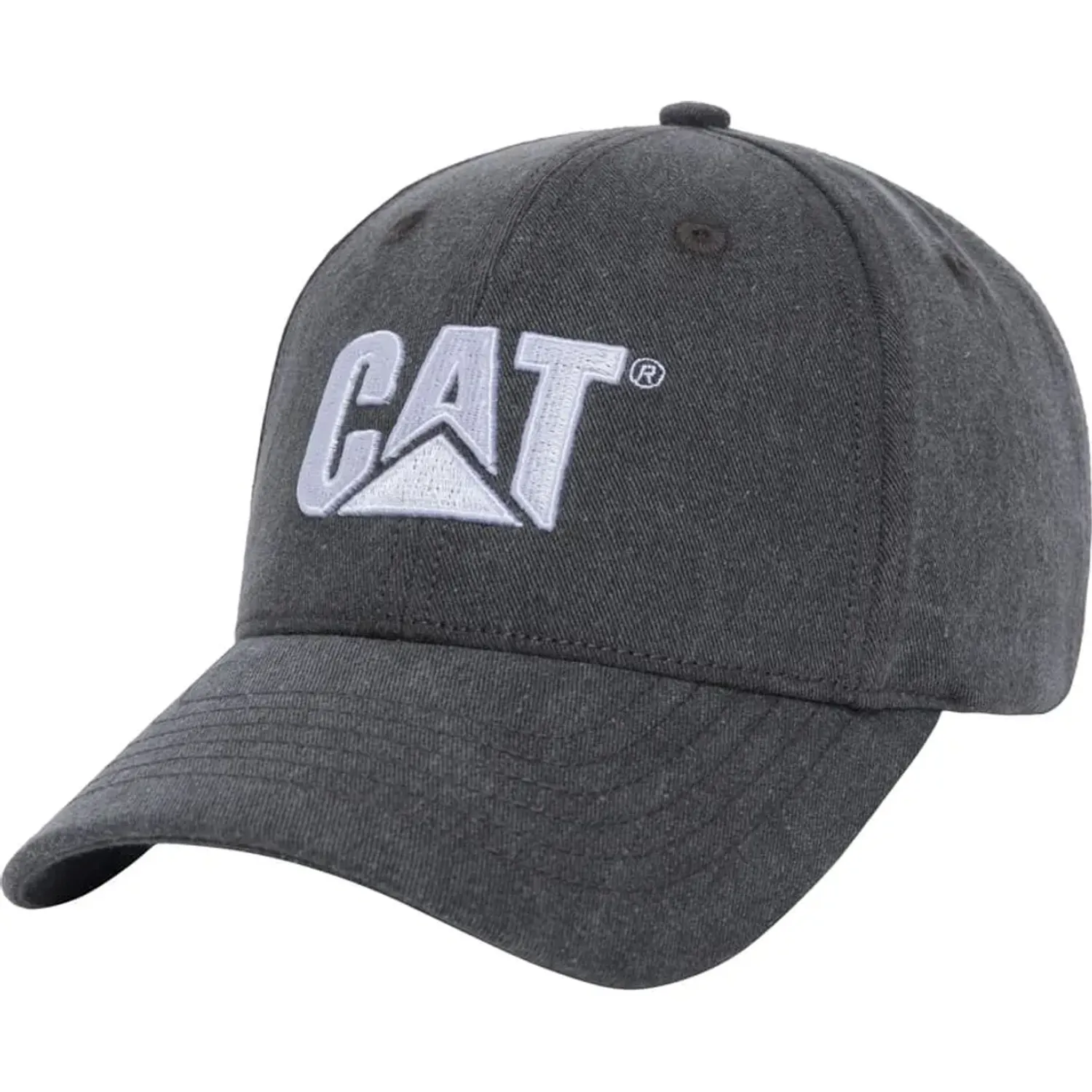 Gorro Cat Deportivo Hombre Pigment Dyed Cat Logo Hat color negro | Platanitos