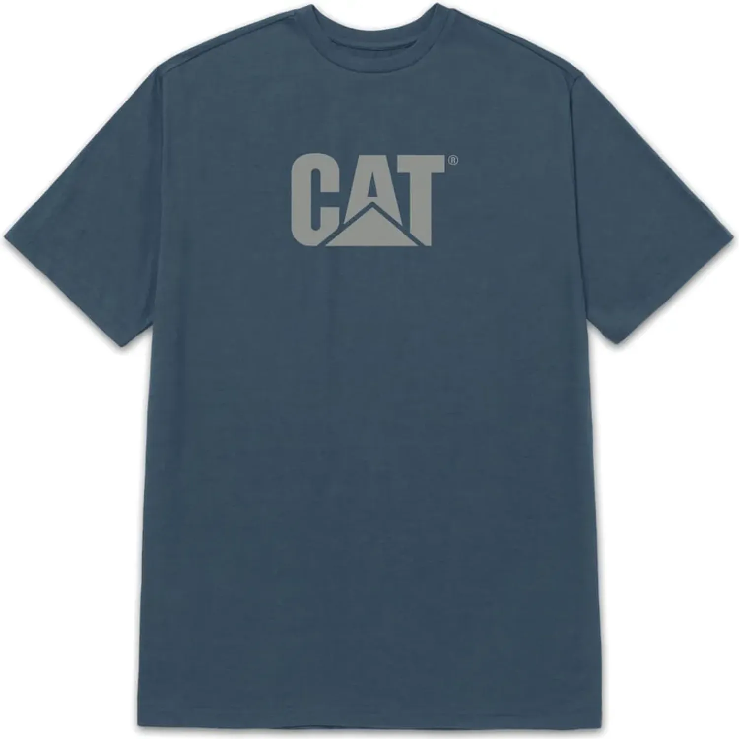 Polo Cat Manga Corta Hombre T-Shirt Cat Logo Tee color azul | Platanitos