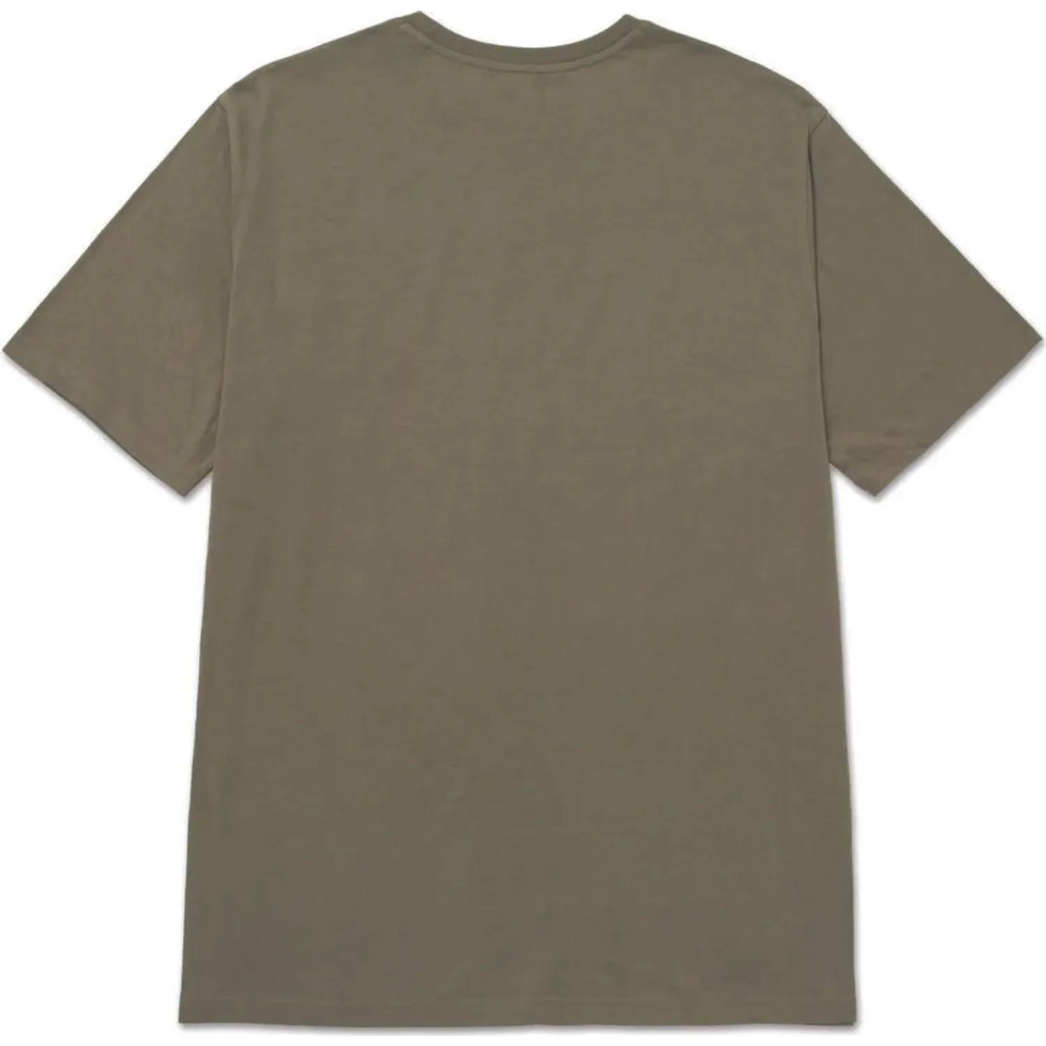 Polo Cat Manga Corta Hombre T-Shirt Cat Small Logo Tee color verde olivo | Platanitos